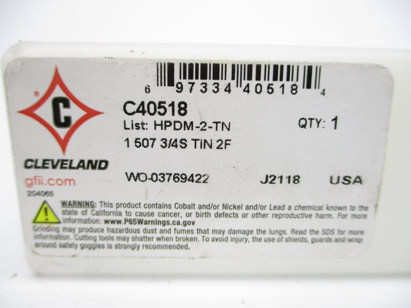 CLEVELAND C40518 HPDM-2-TN NSMP