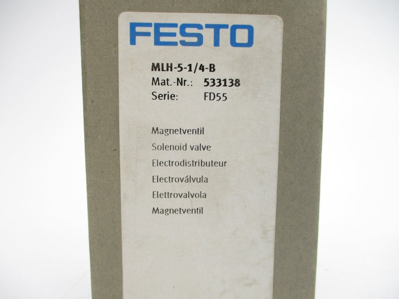 FESTO MLH-5-1/4-B 533138 35-120PSI NSMP