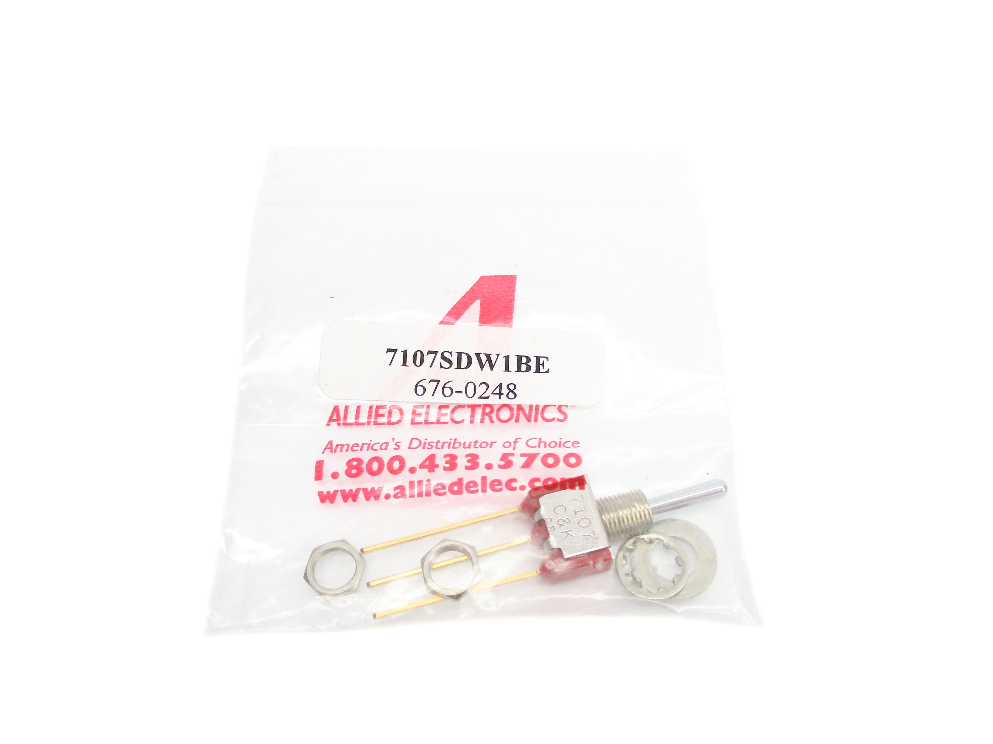 ALLIED ELECTRONICS 7107SDW1BE NSMP
