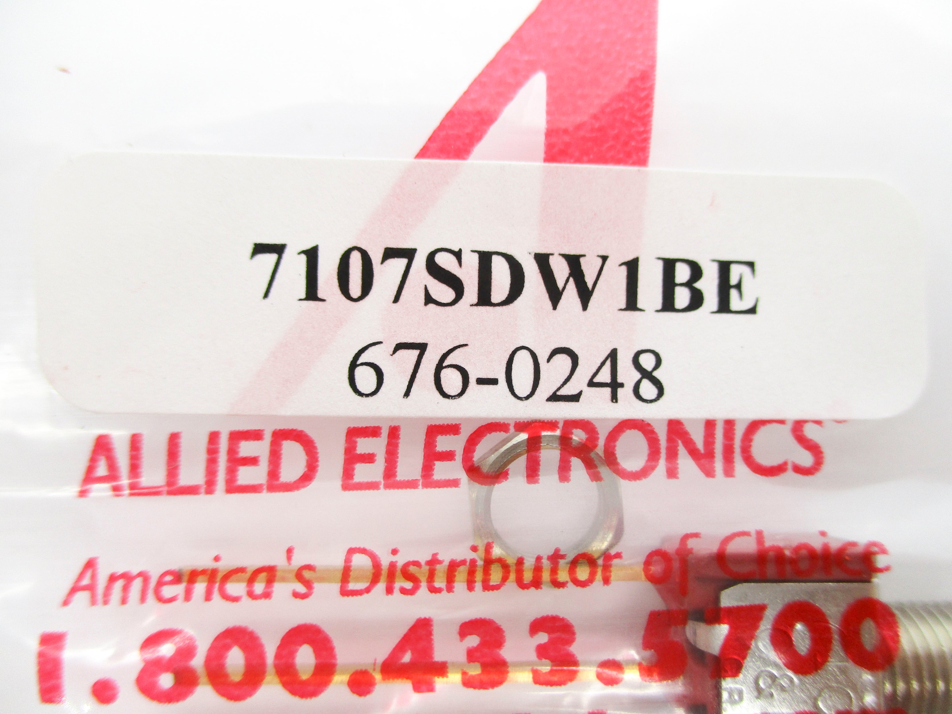 ALLIED ELECTRONICS 7107SDW1BE NSMP