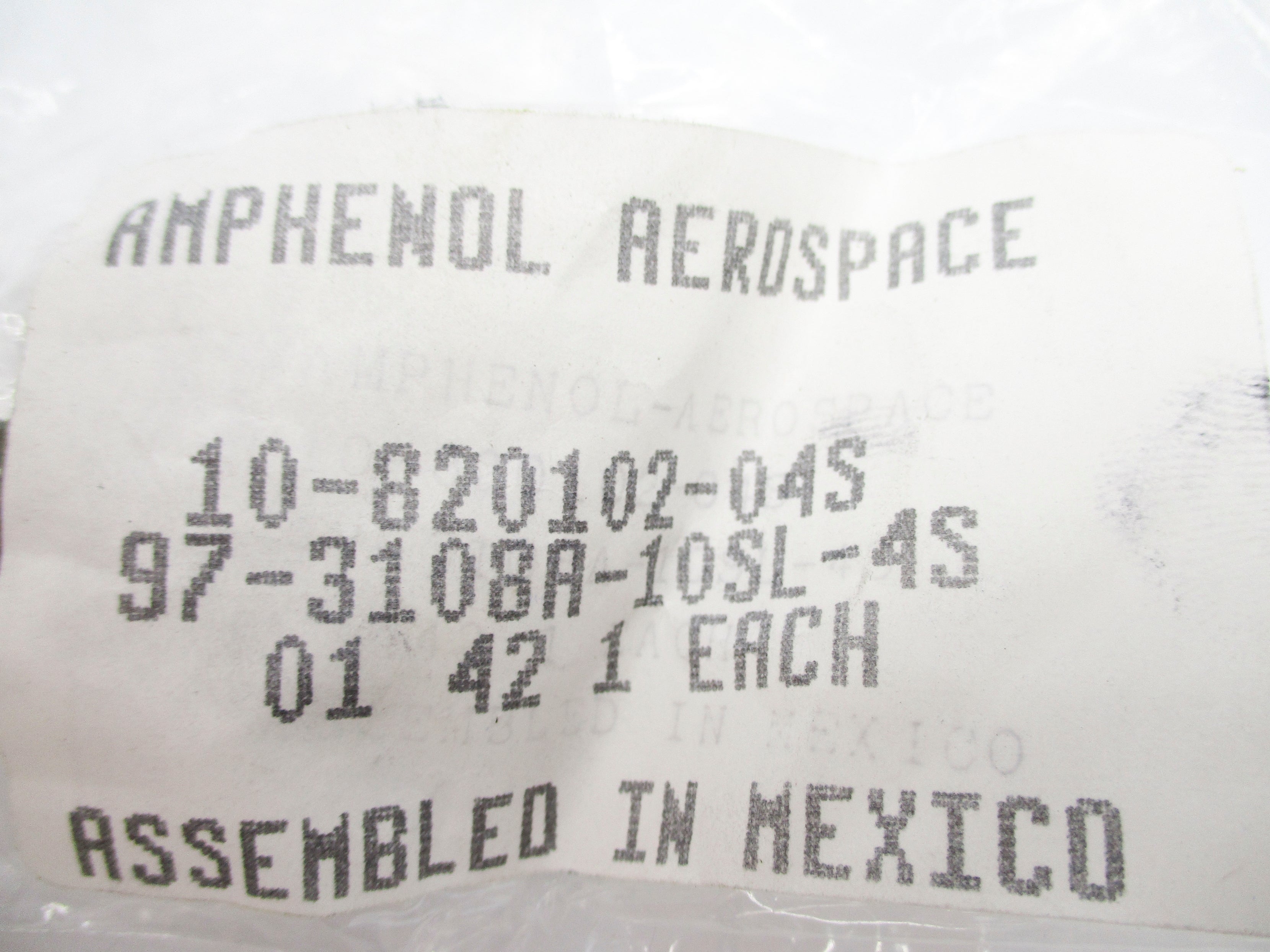 AMPHENOL 97-3108A-10SL-4S NSMP