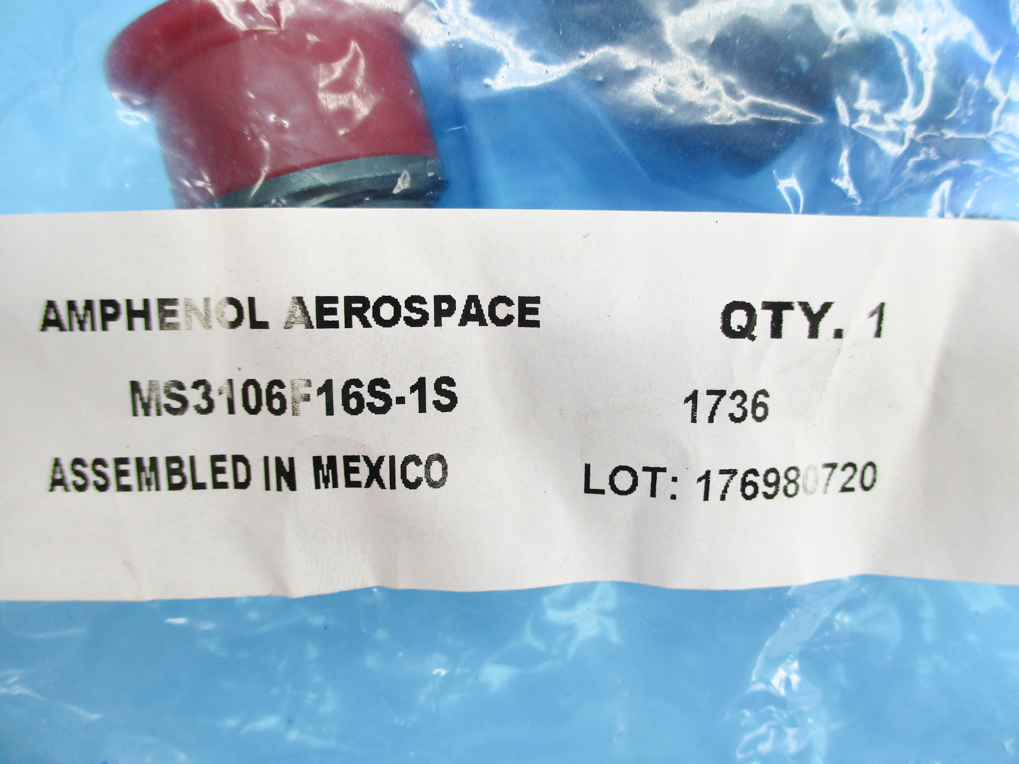 AMPHENOL MS3106F16S-1S NSMP