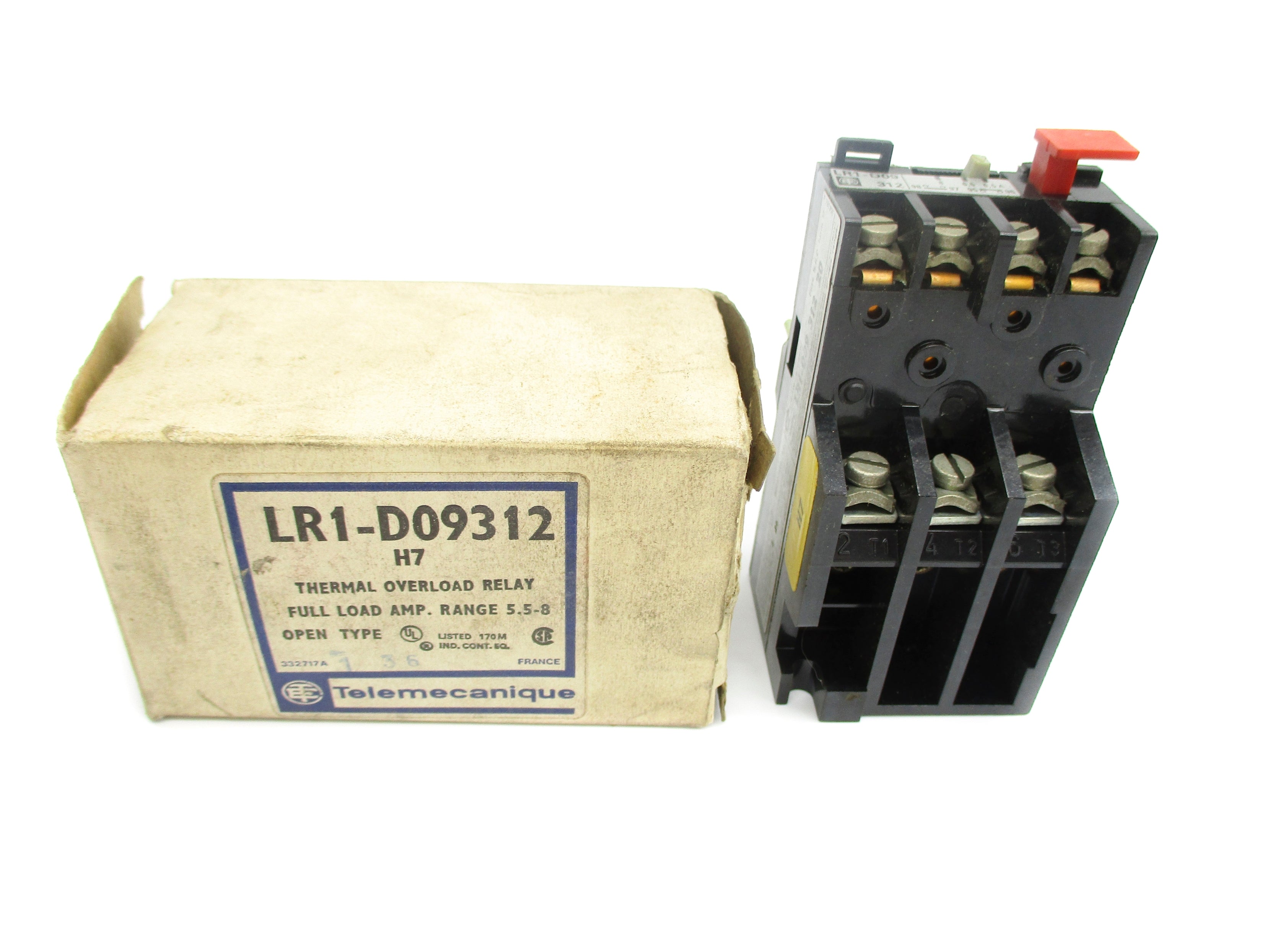 TELEMECANIQUE LR1D09312 5.5-8A NSMP