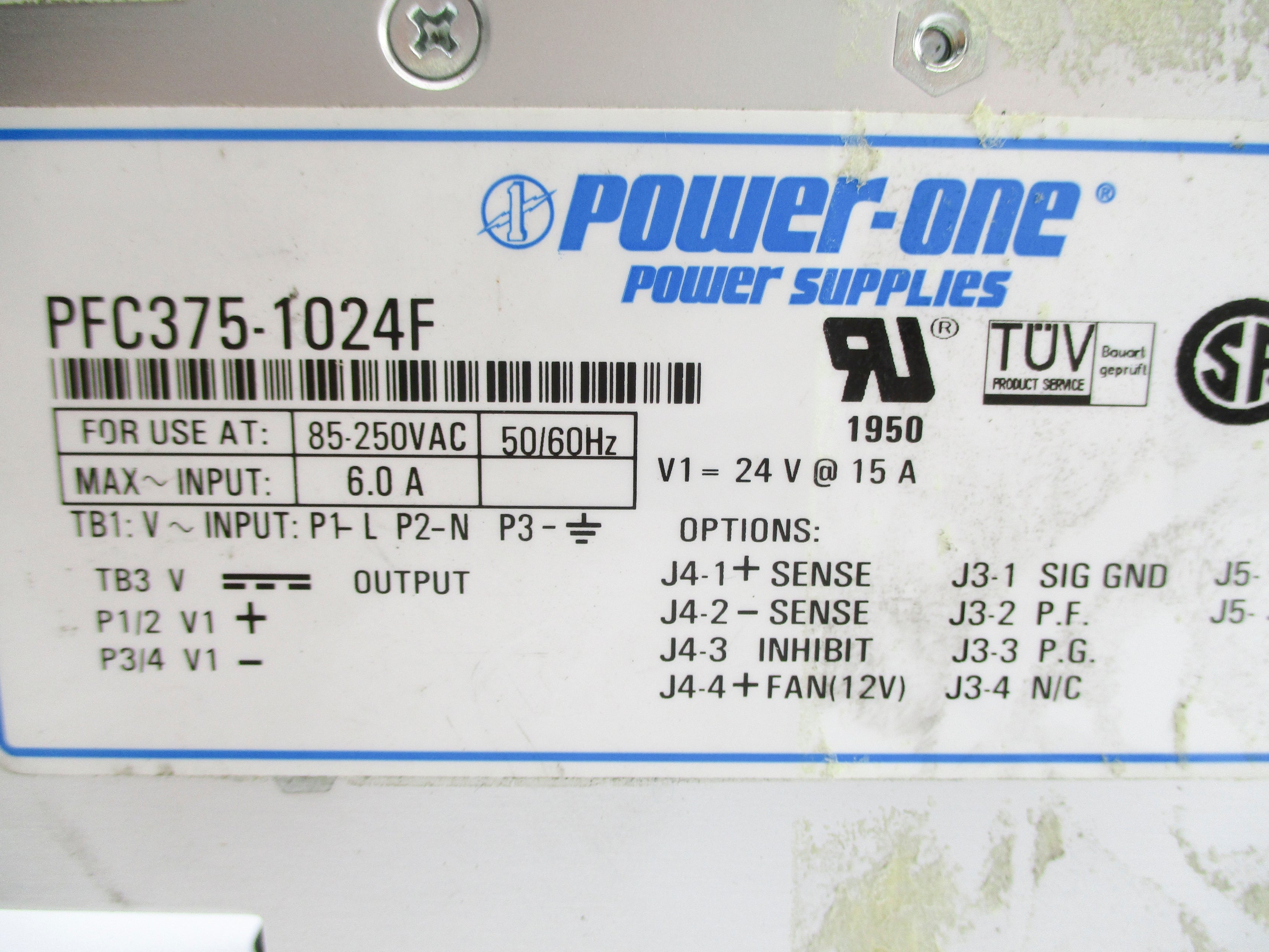 POWER-ONE PFC375-1024F NSNP
