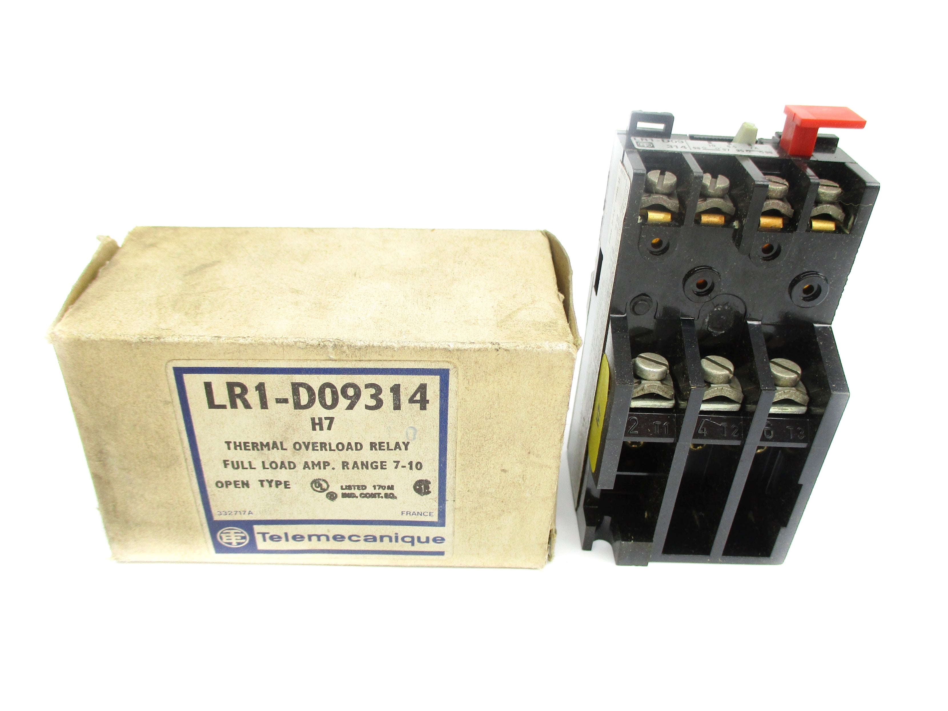 TELEMECANIQUE LR1D09314 7-10A NSMP