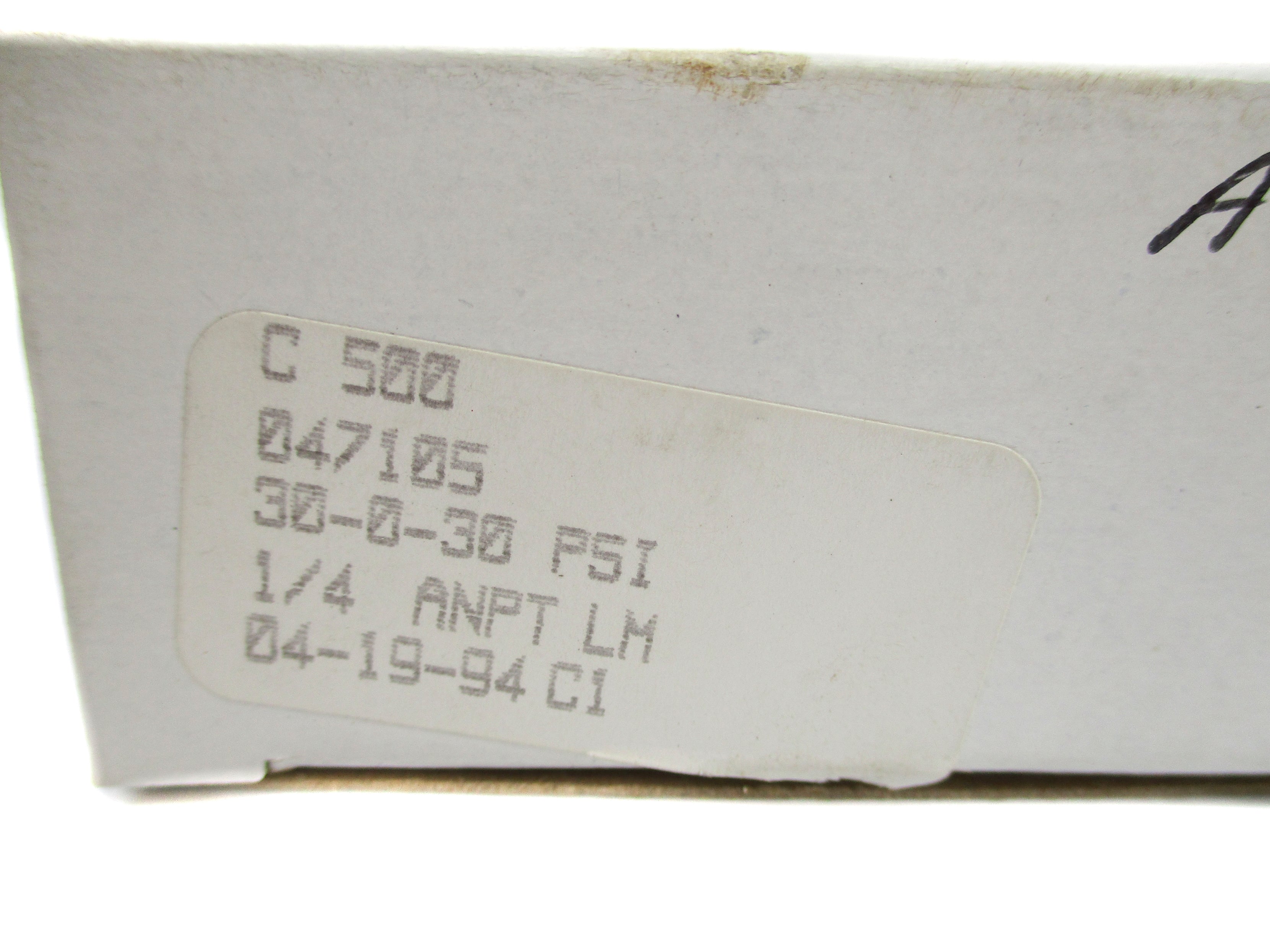 AMETEK 047105 30-0-30PSI NSMP