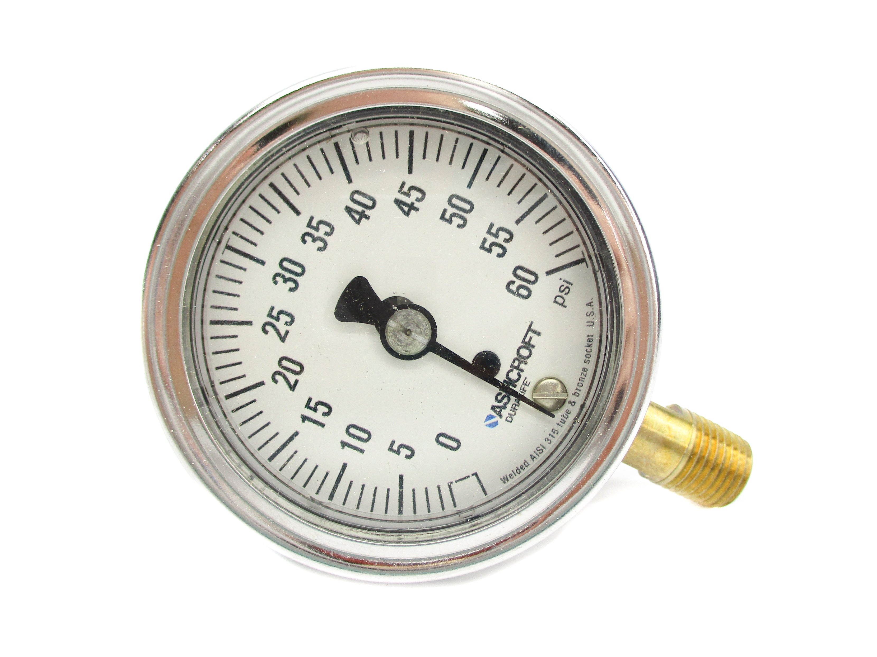 ASHCROFT 251009AW02L60#XLJ 0-60PSI NSMP