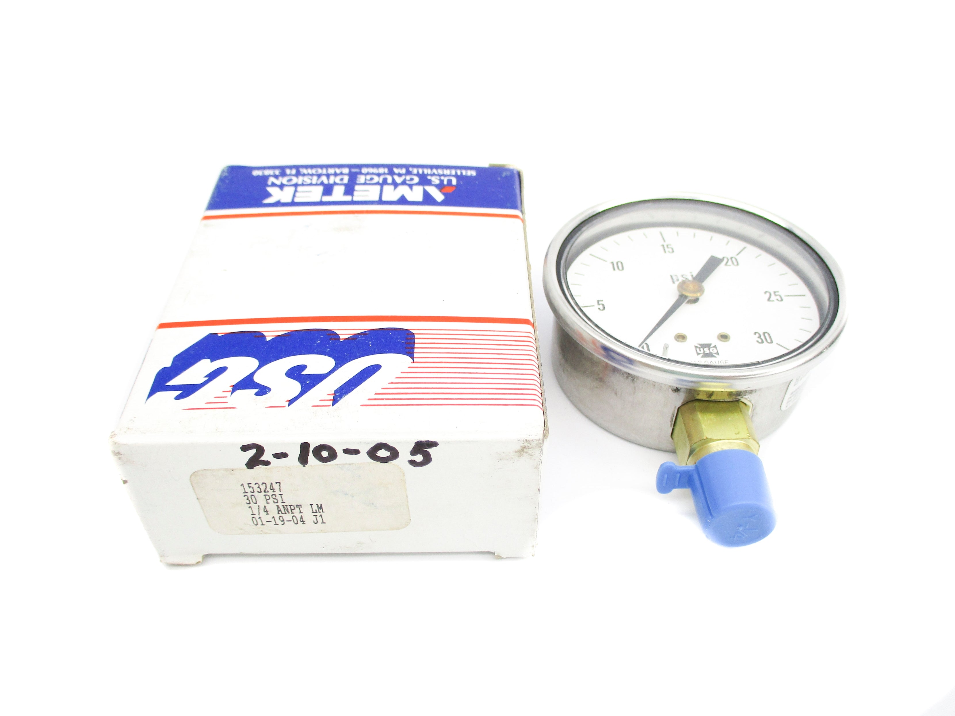 AMETEK 153247 0-30PSI NSMP