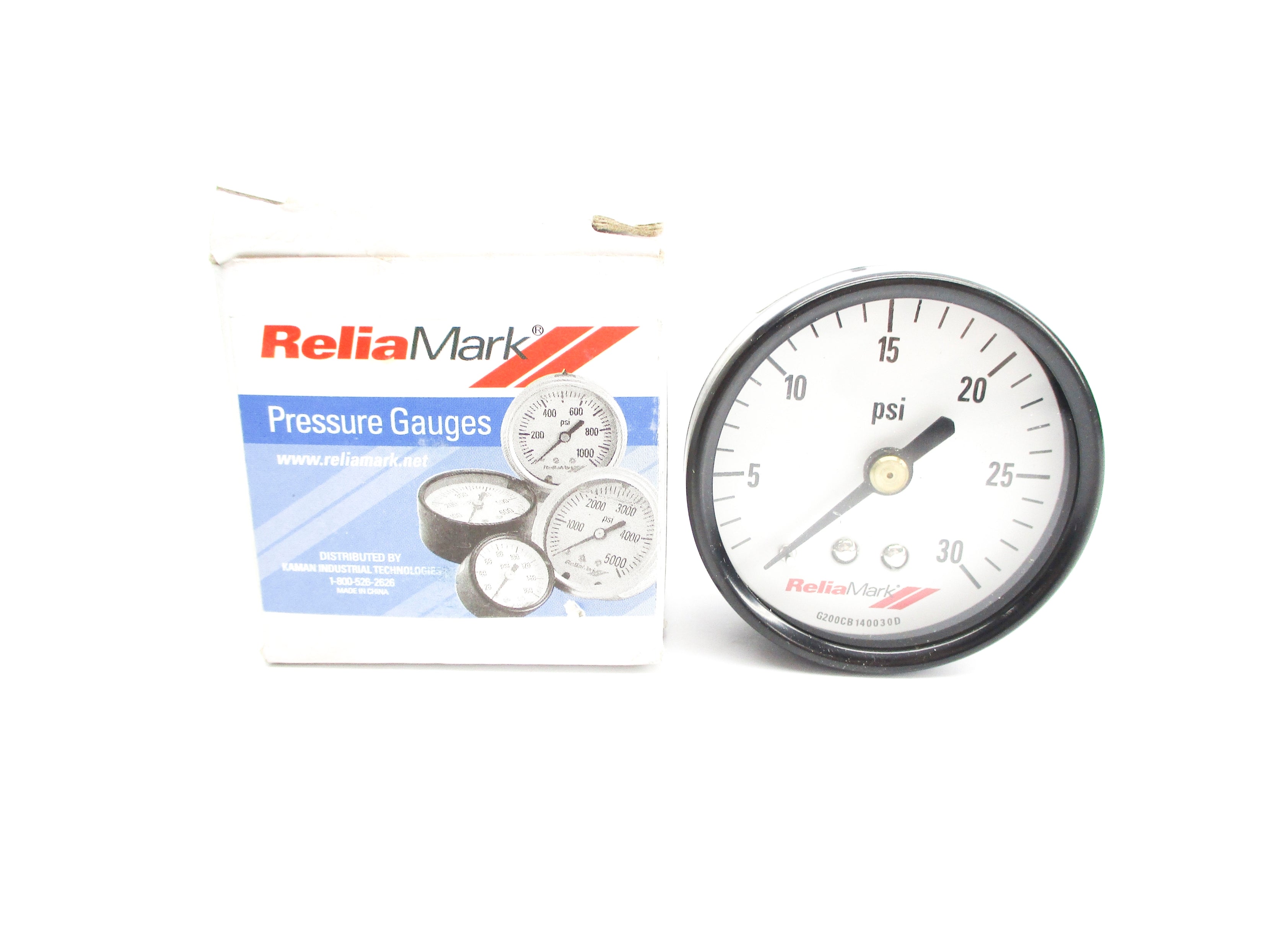 RELIA MARK G200CB140030D 0-30PSI NSMP