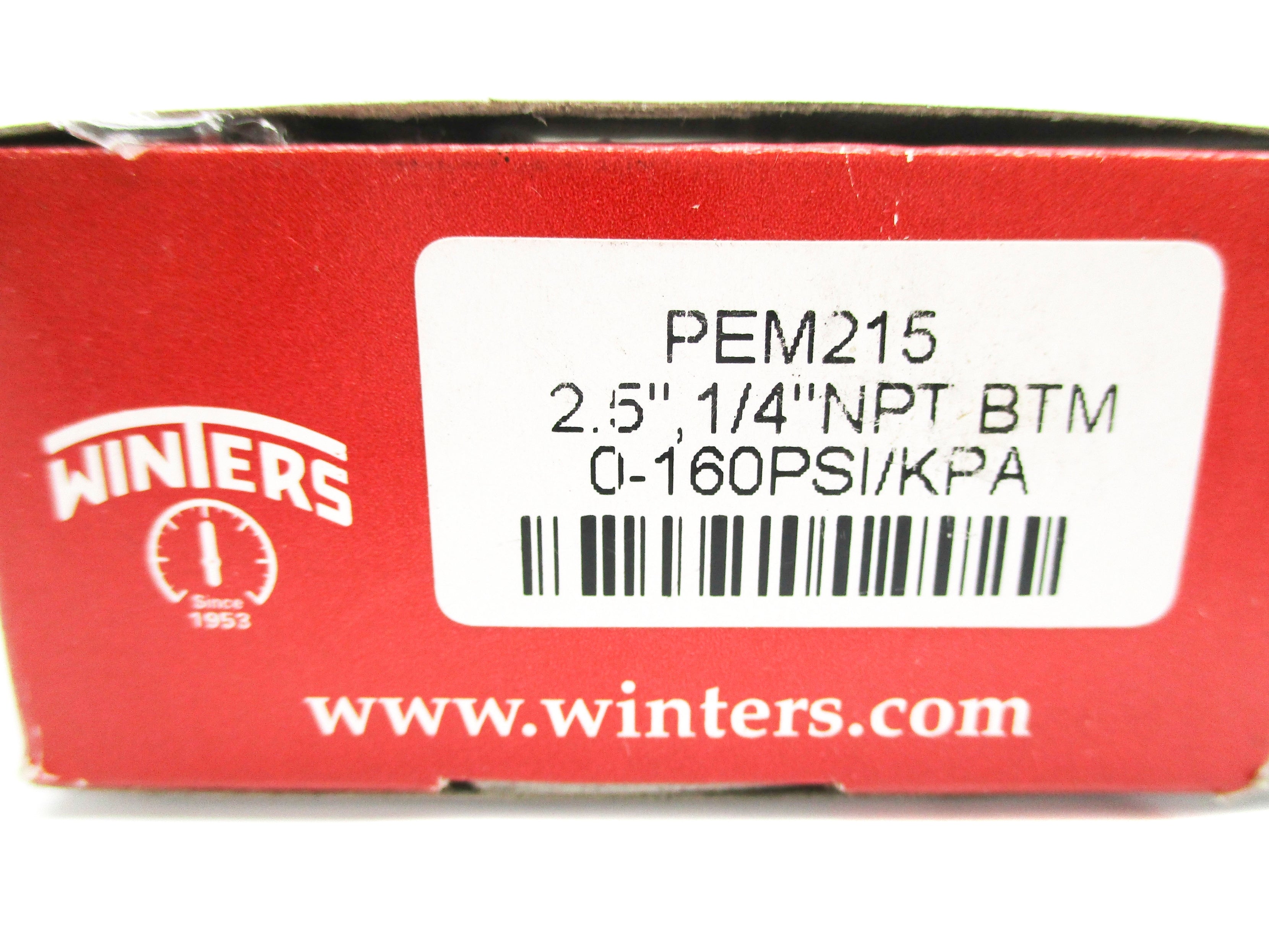 WINTERS PEM215 0-160PSI NSMP