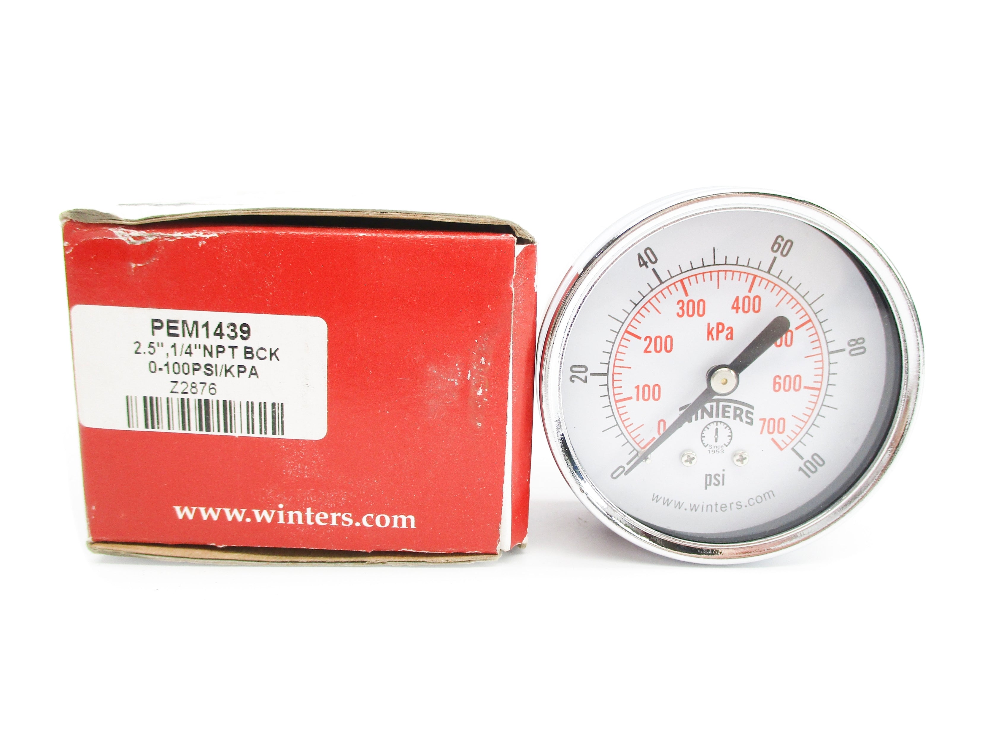 WINTERS PEM1439 0-100PSI NSMP