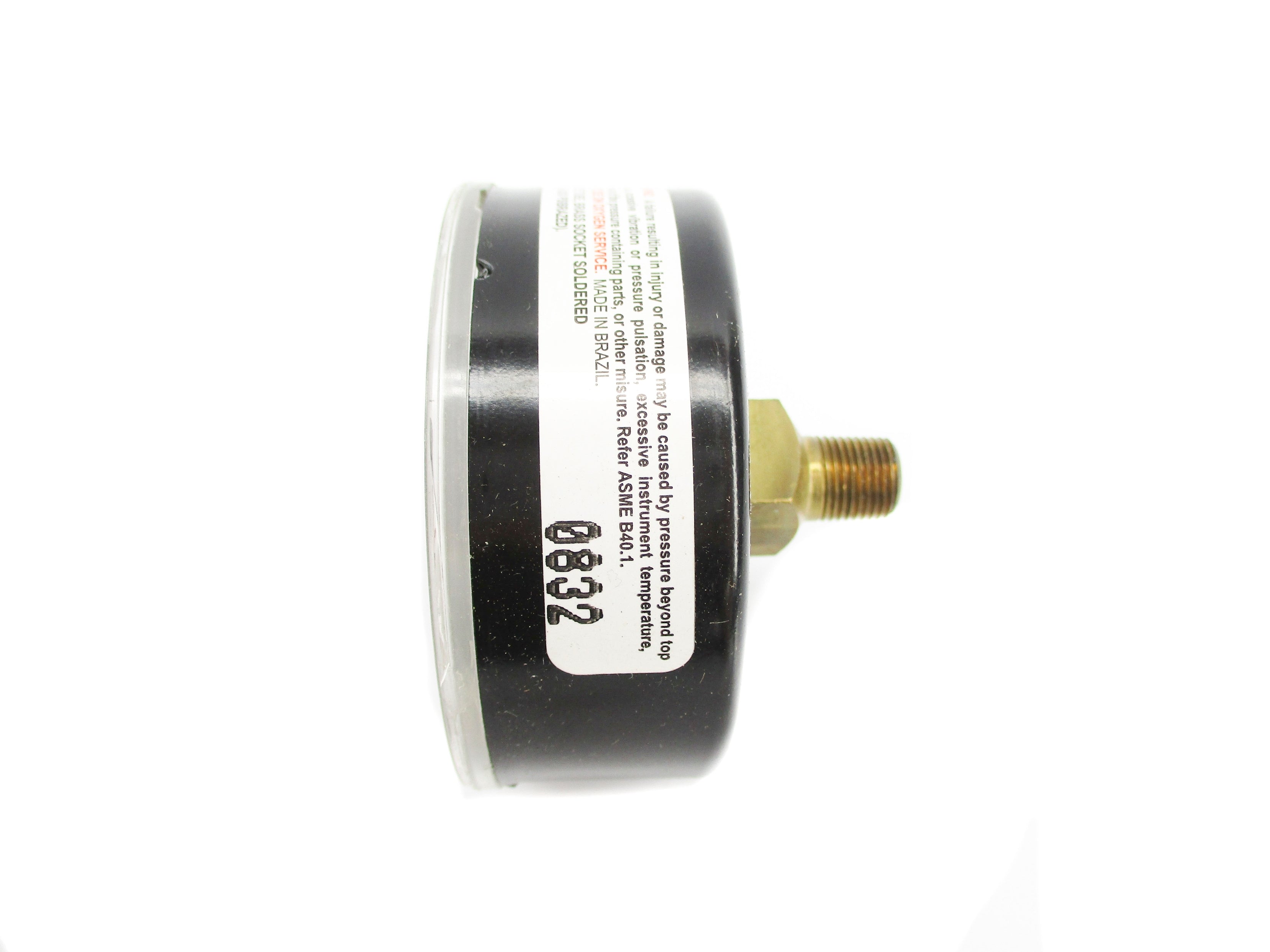 ASHCROFT 25W1005H01B100# 0-100PSI NSMP