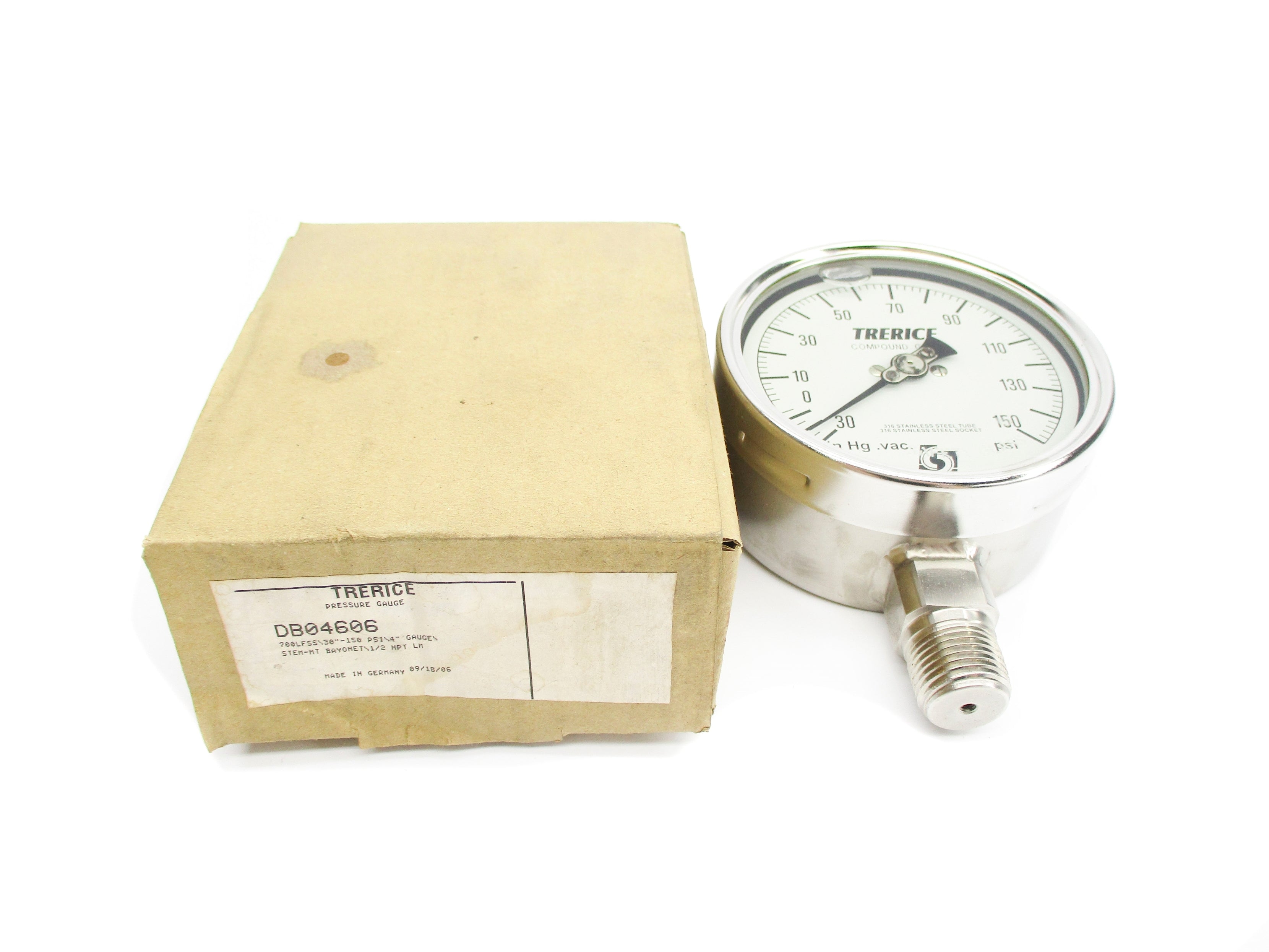 TRERICE 700LFSS/30"-150PSI/4" -30-150PSI NSMP