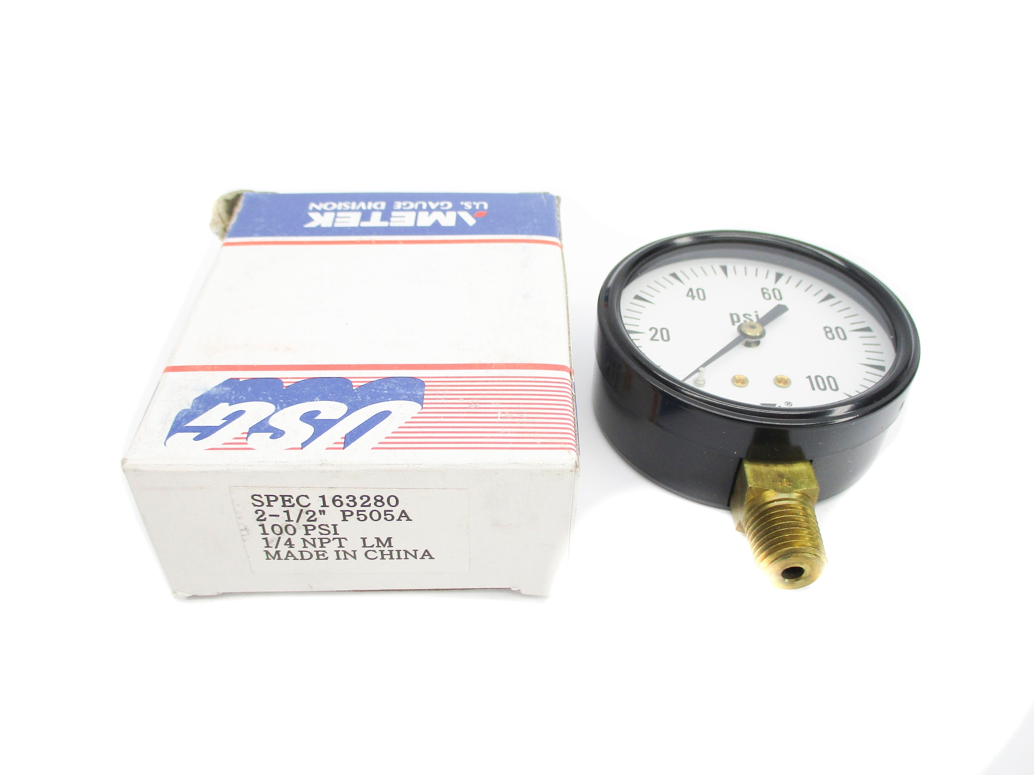 AMETEK 163280 0-100PSI NSMP