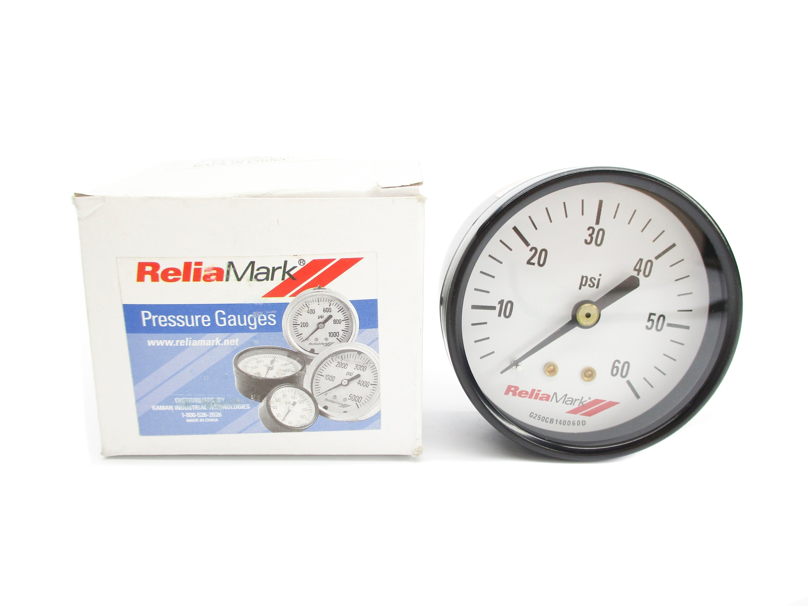 RELIA MARK G250CB140060D 0-100PSI NSMP