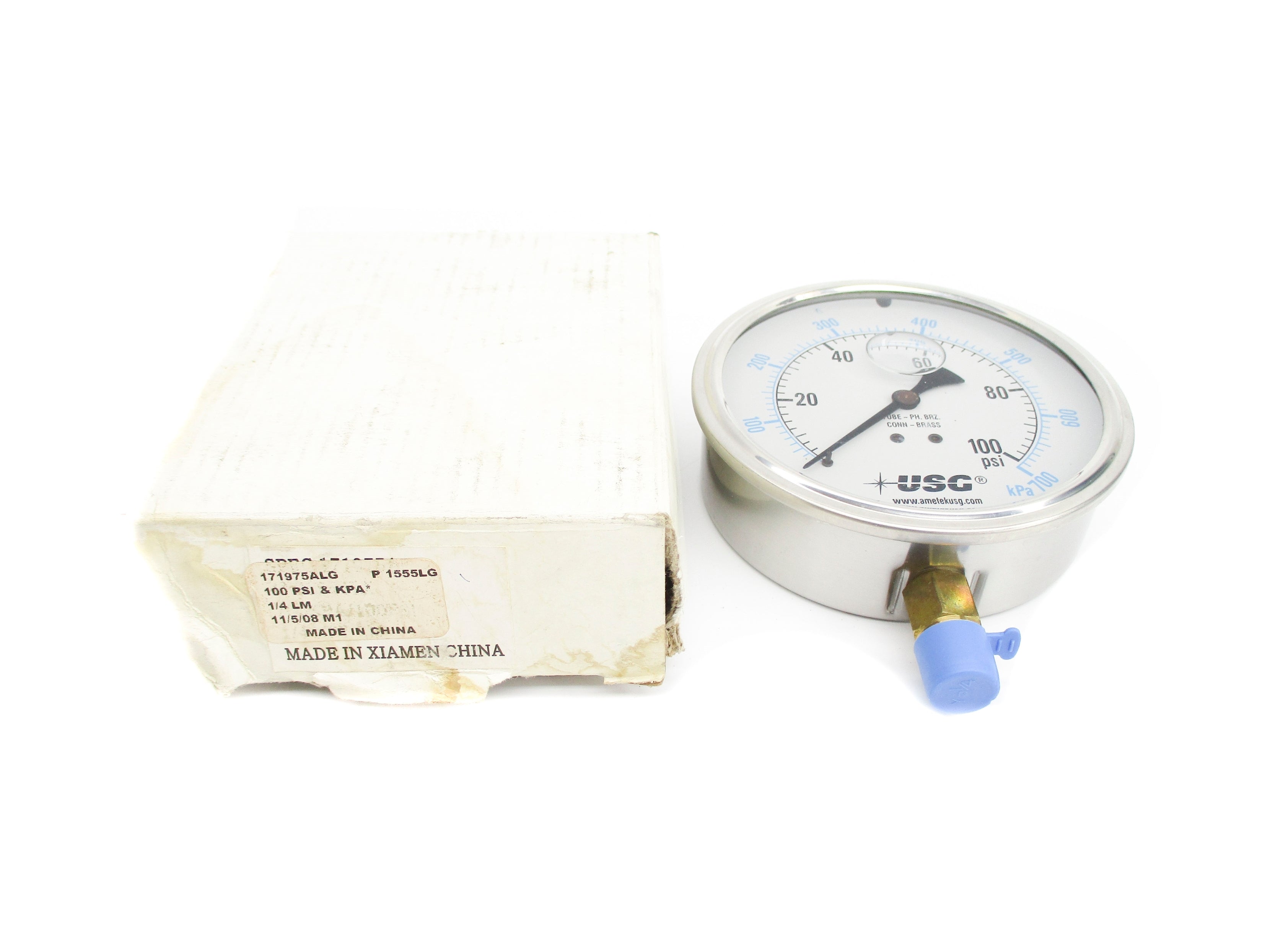 AMETEK 171975ALG 0-100PSI NSMP