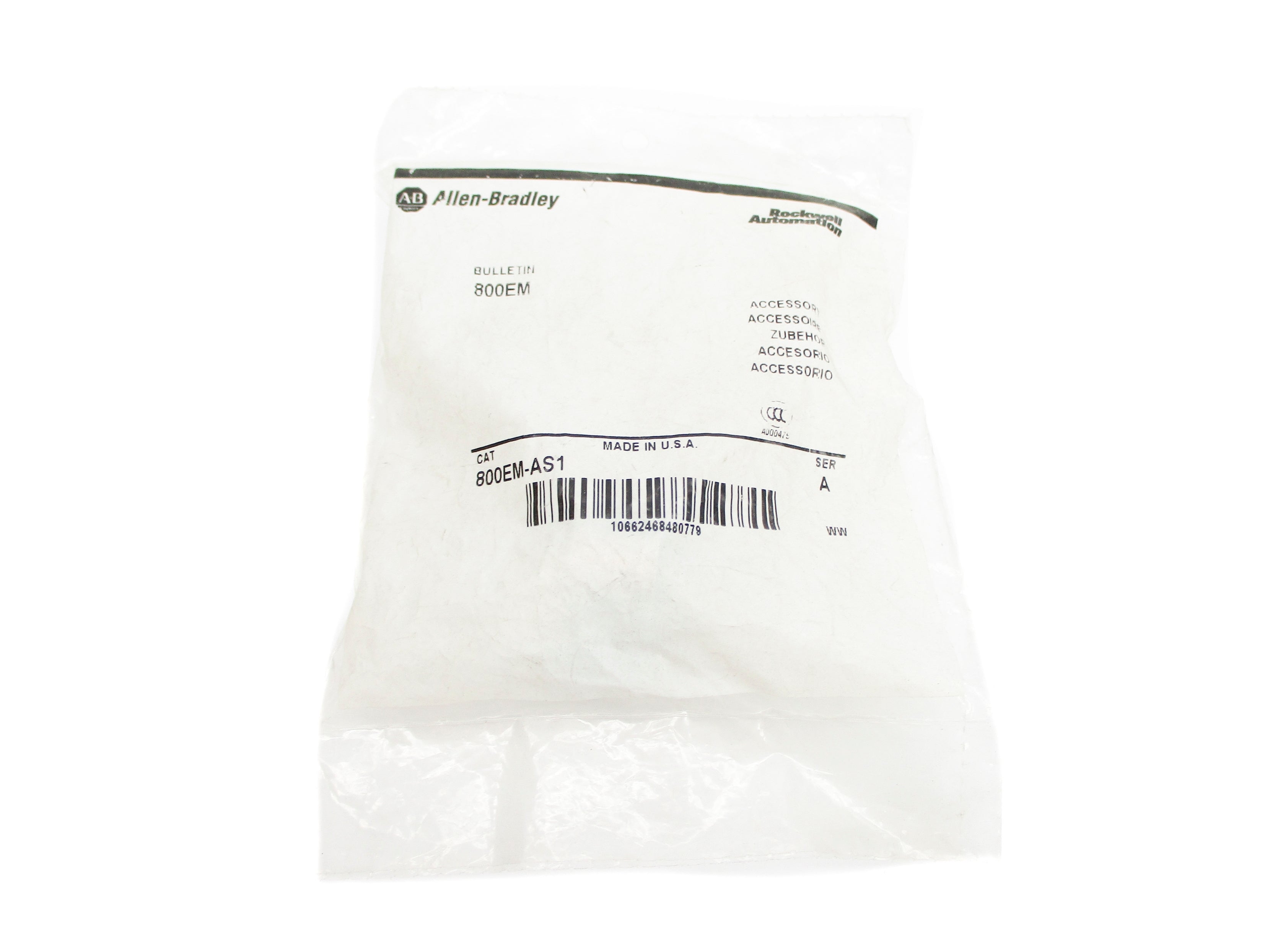 INDUSTRIAL SPARE PART 800EM-AS1 SER. A NSMP