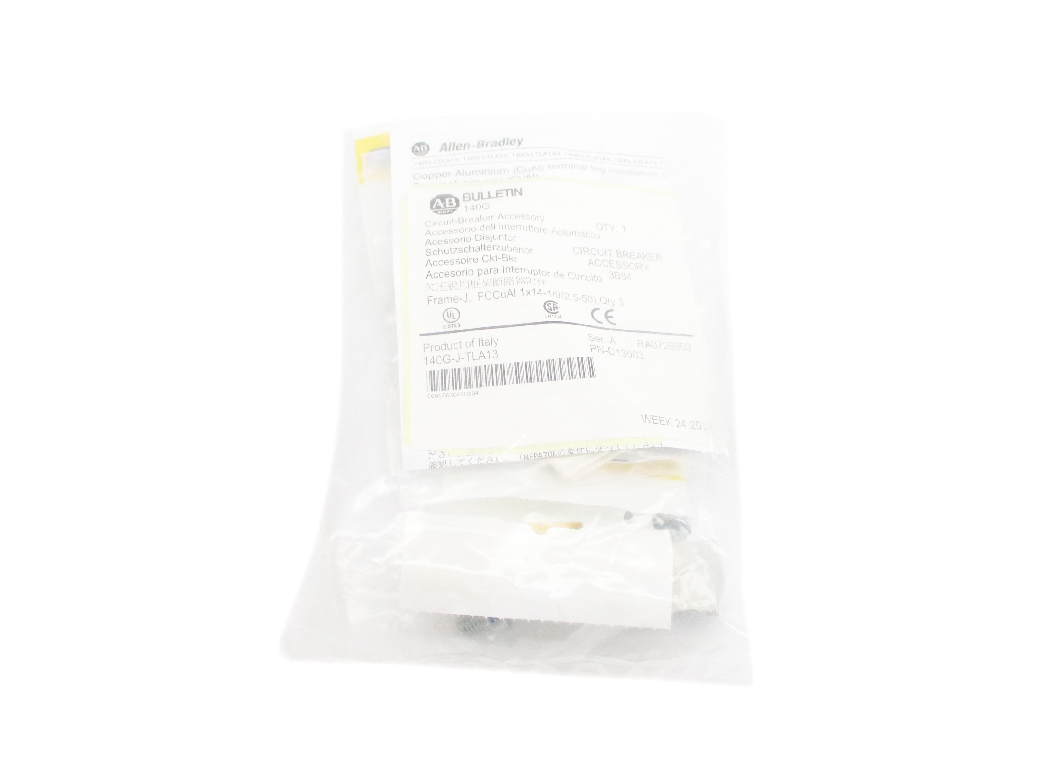 ALLEN BRADLEY 140G-J-TLA13 SER. A NSMP