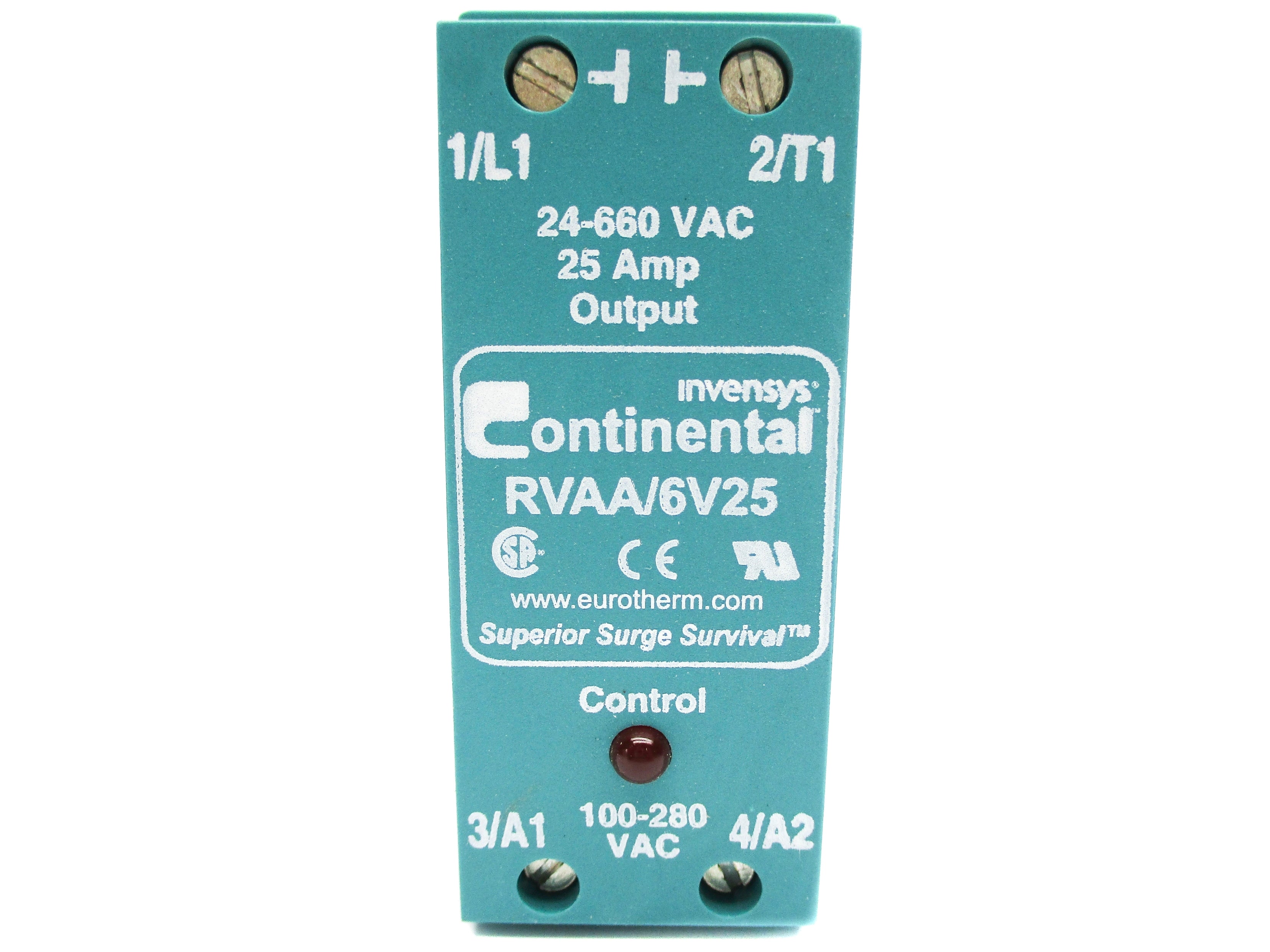 CONTINENTAL RVAA/6V25 24/660VAC 25A NSNP