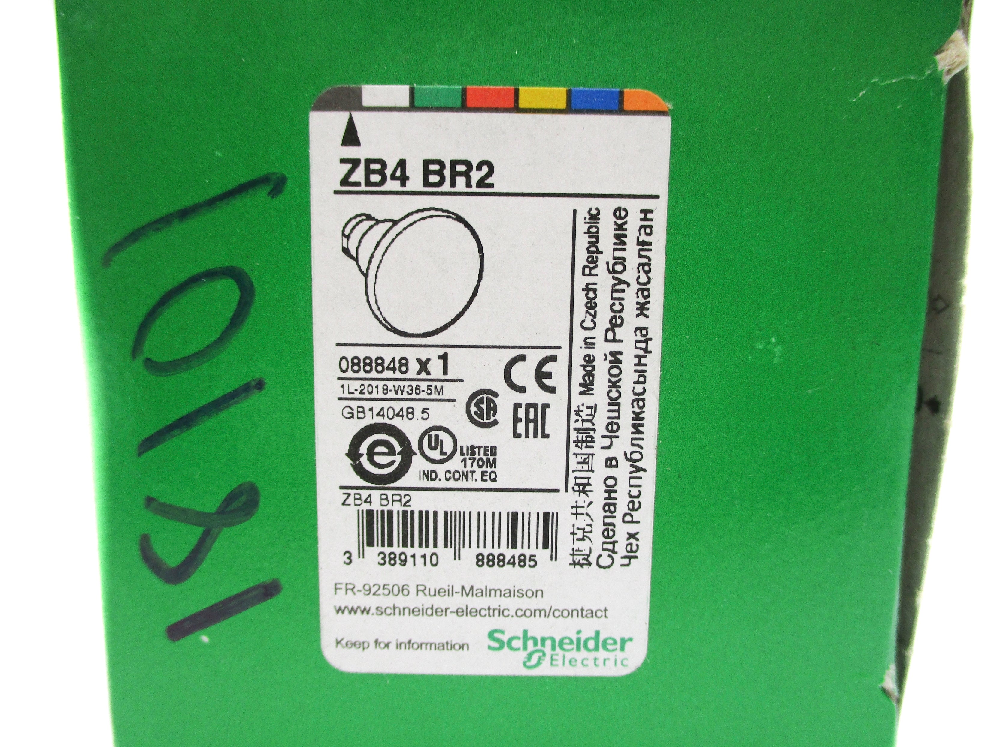 SCHNEIDER ELECTRIC ZB4BR2 NSMP