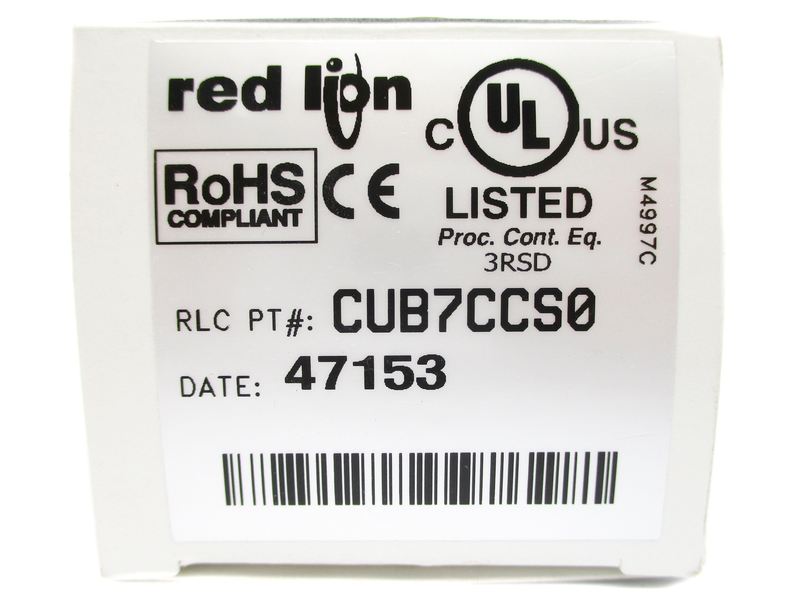 RED LION CONTROLS CUB7CCS0 NSMP