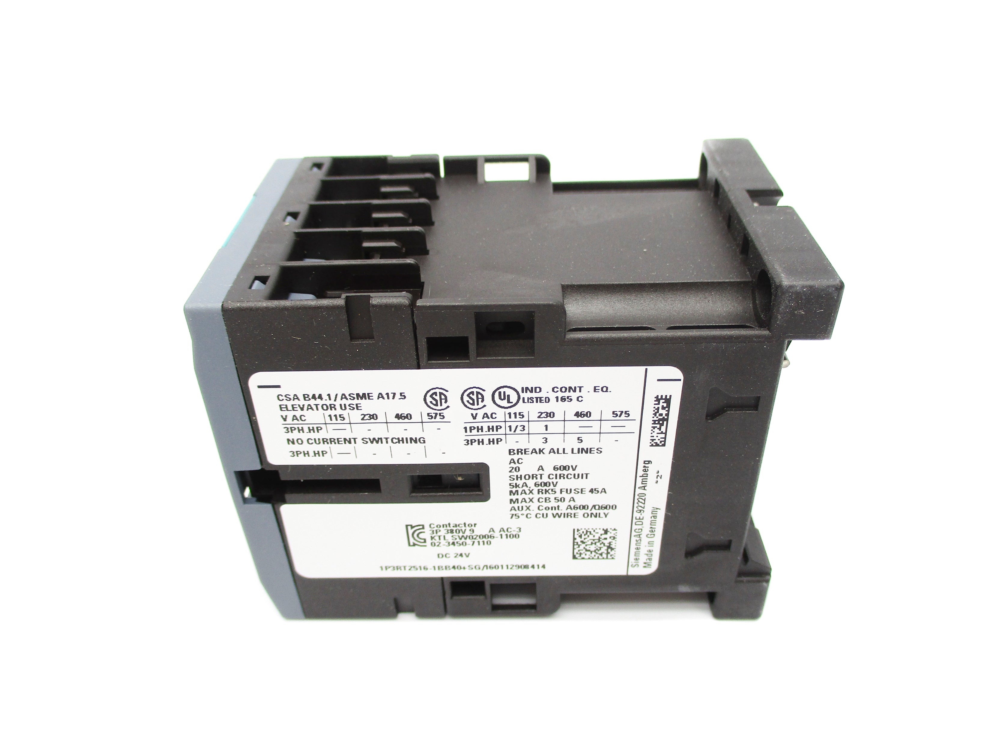 SIEMENS 3RT2516-1BB40 24VDC NSMP