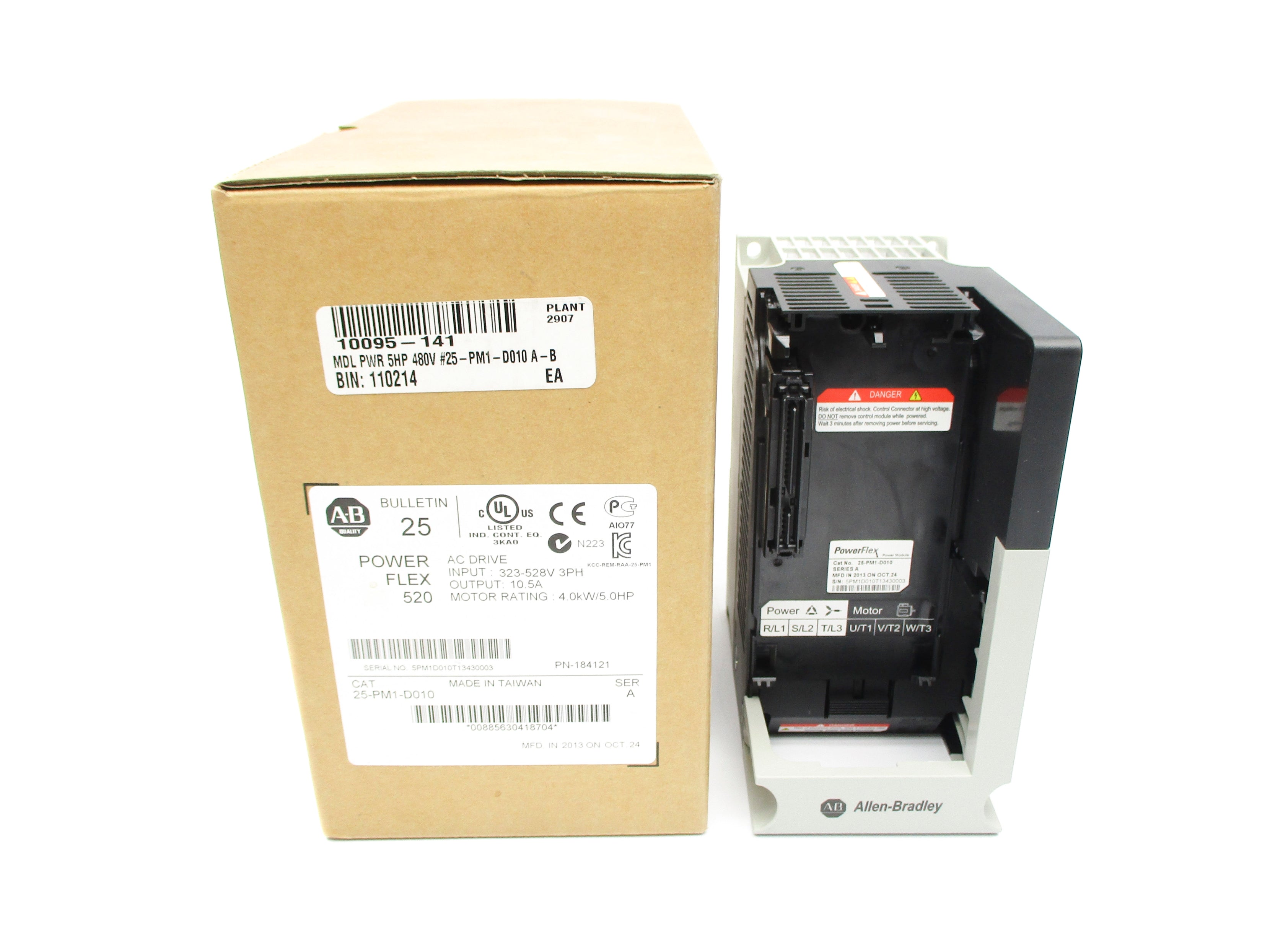 ALLEN BRADLEY 25-PM1-D010 SER. A NSMP