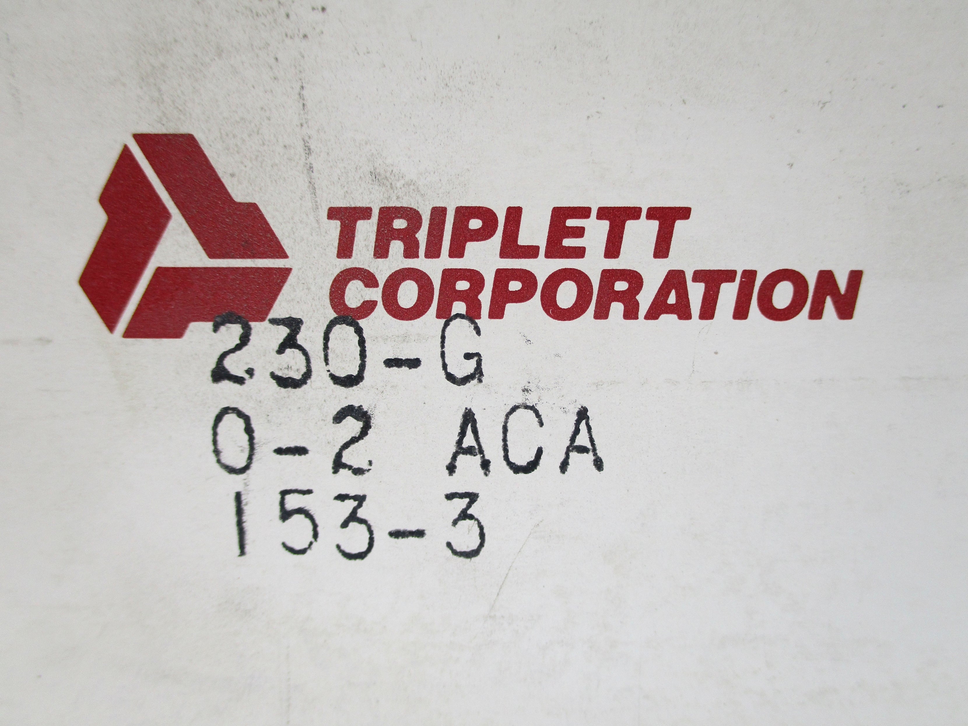 TRIPLETT 230-G 0-2ACA NSMP