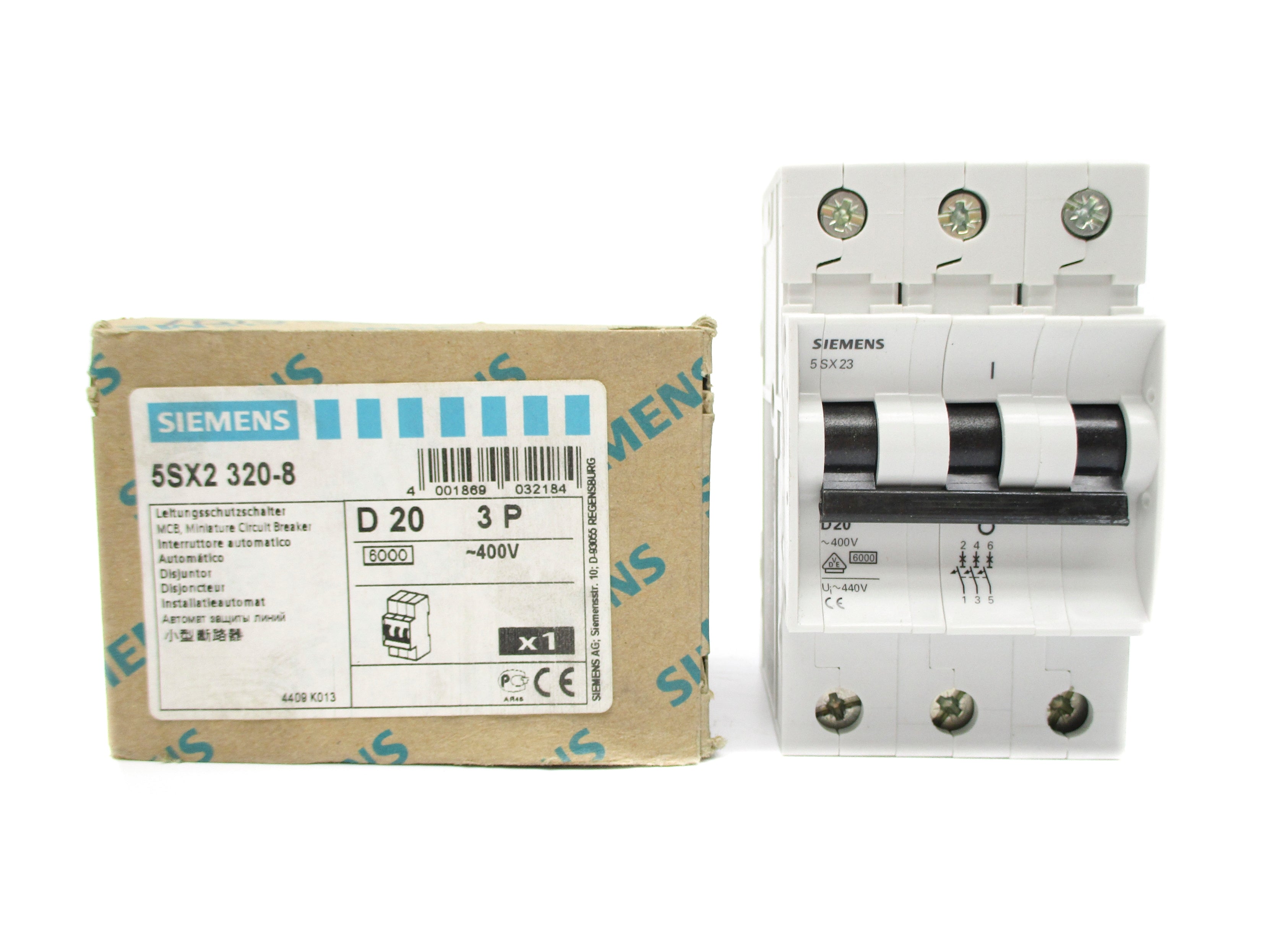 SIEMENS 5SX2320-8 400V 20A NSMP