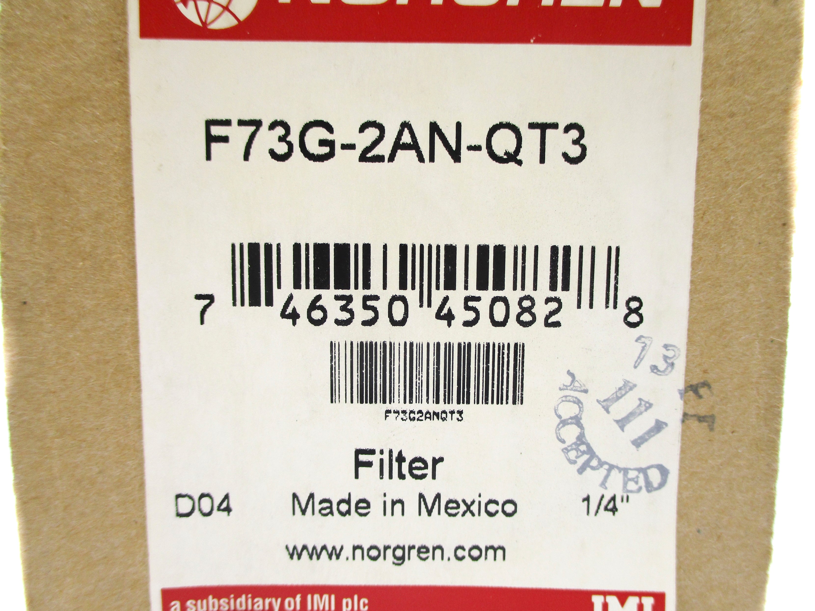 NORGREN F73G-2AN-QT3 150PSIG NSMP