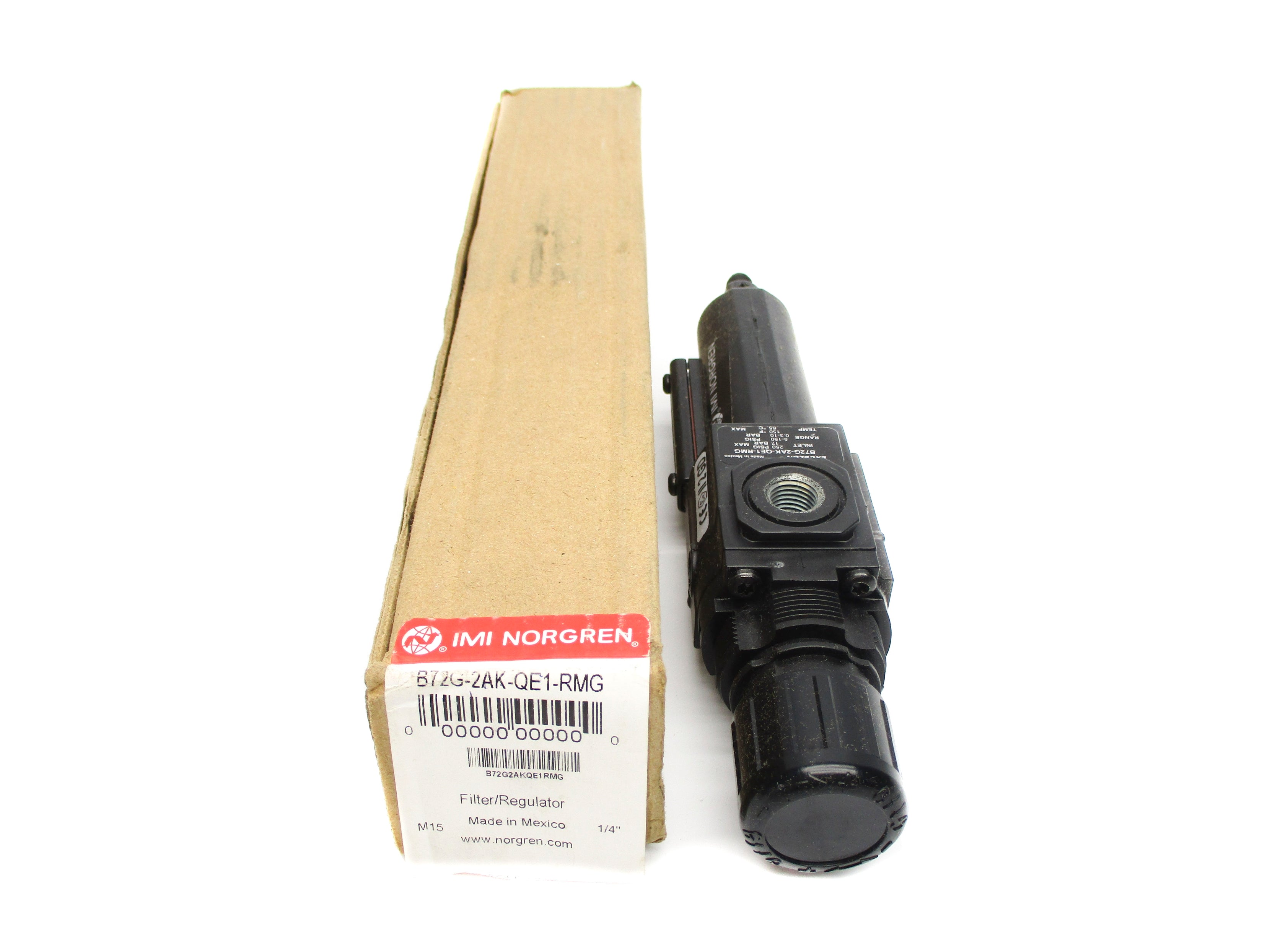 NORGREN B72G-2AK-QE1-RMG 250PSIG NSMP