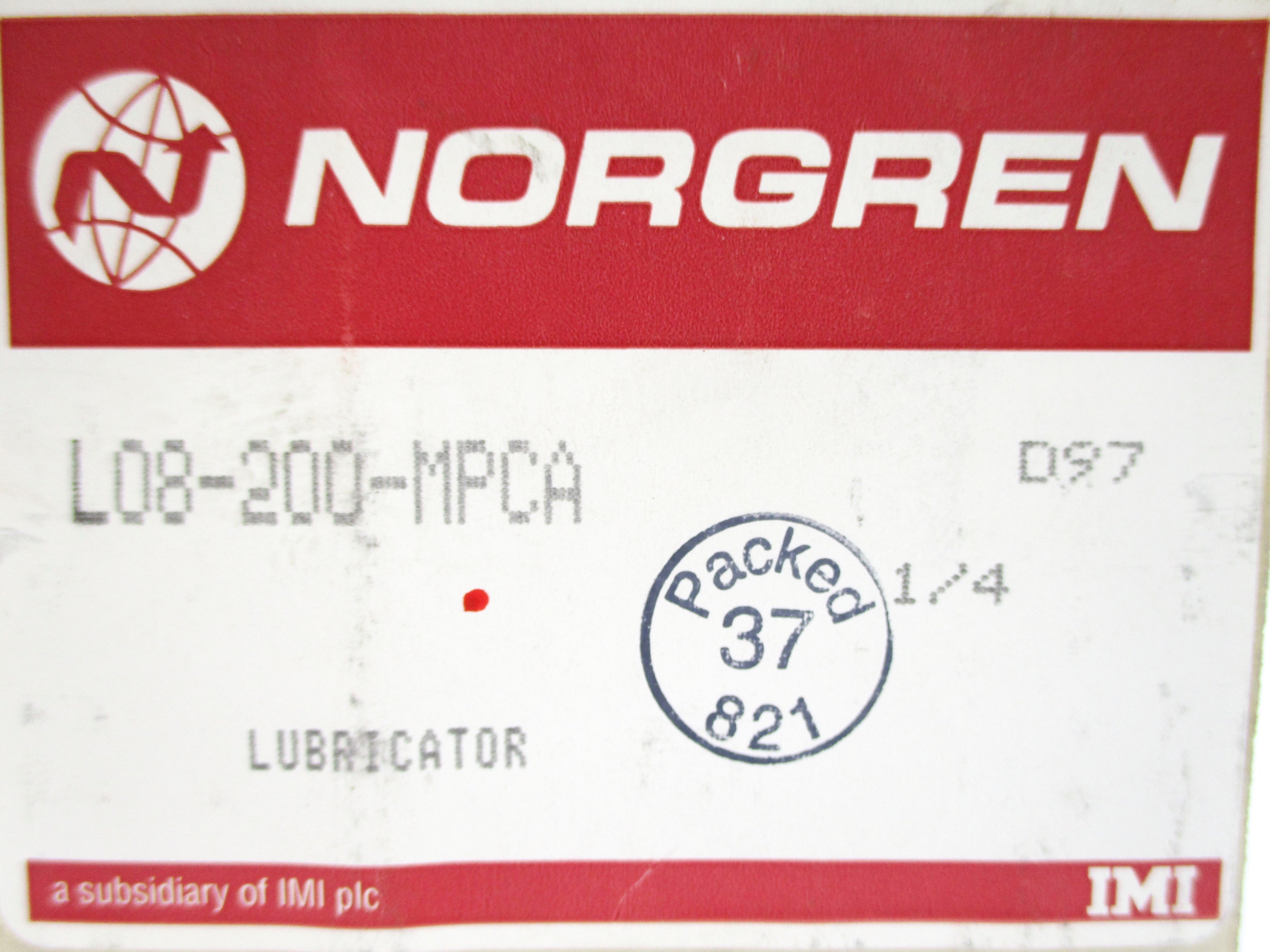 NORGREN L08-200-MPCA 150PSIG NSMP