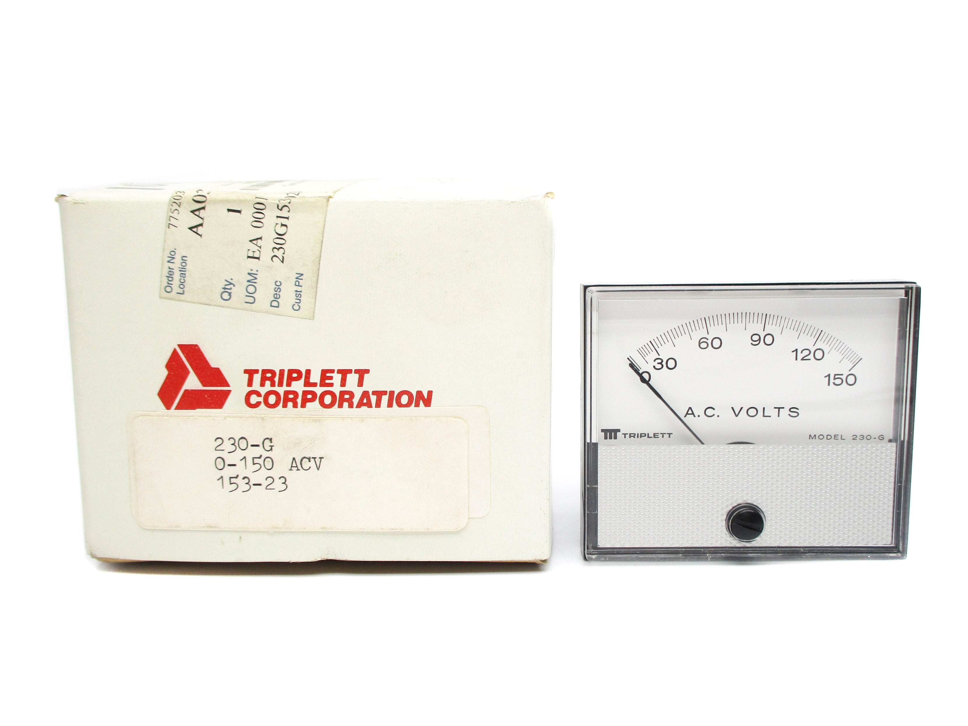 TRIPLETT 230-G 0-150ACV NSMP