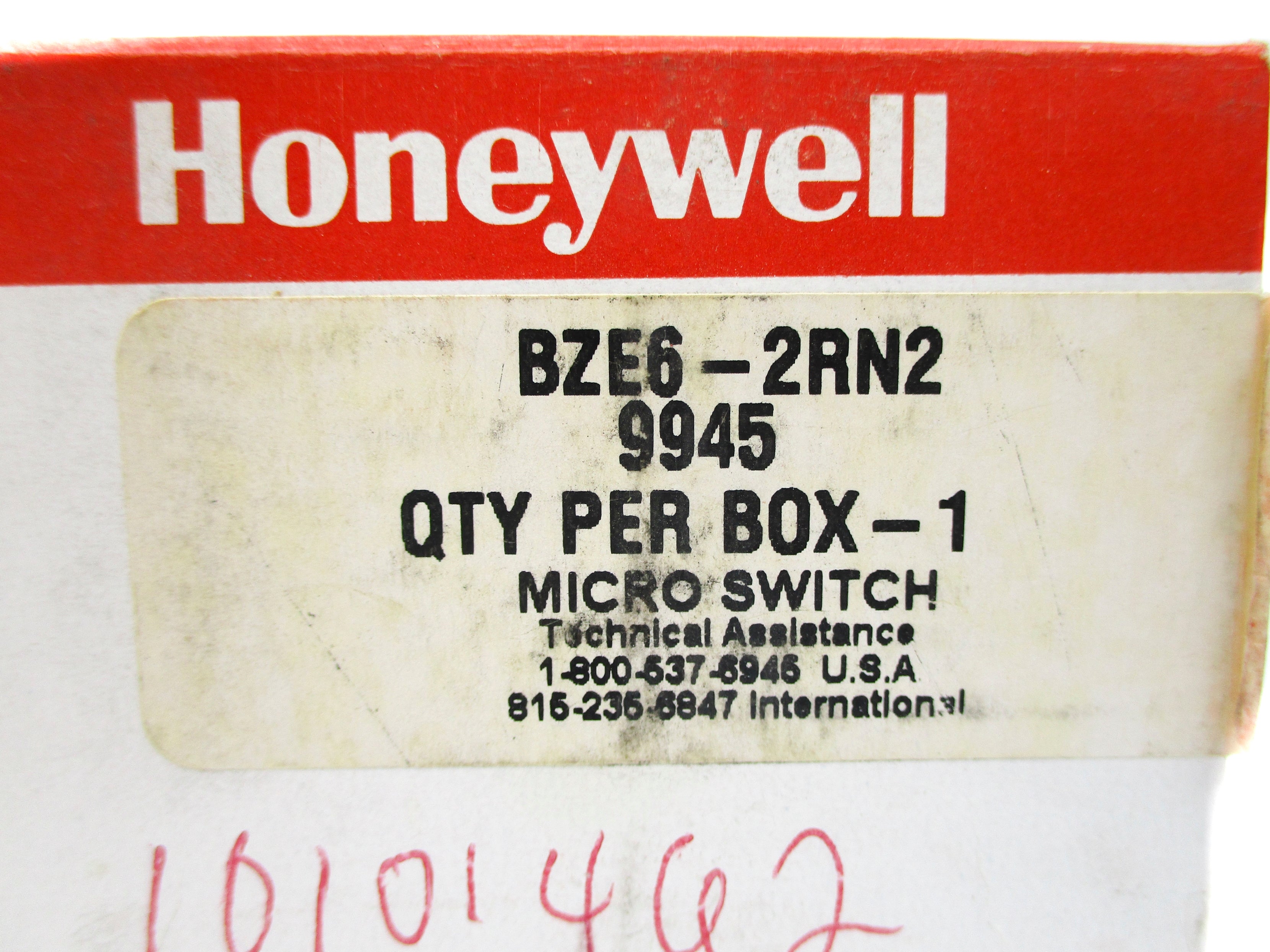 HONEYWELL BZE6-2RN2 600VAC 2A NSMP