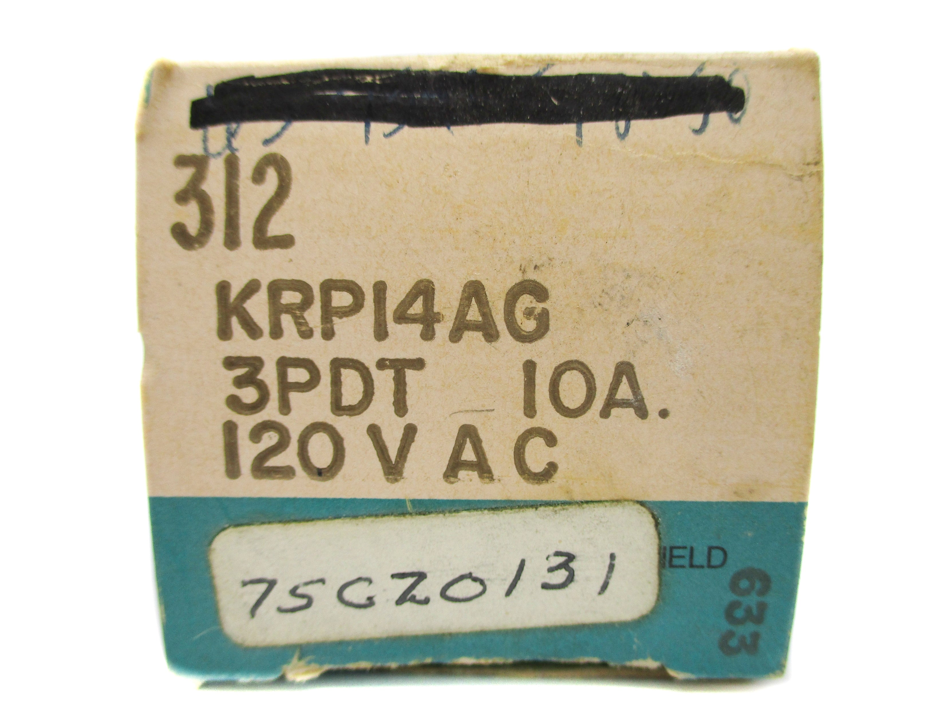 POTTER & BRUMFIELD KRP14AG 120VAC 10A NSMP