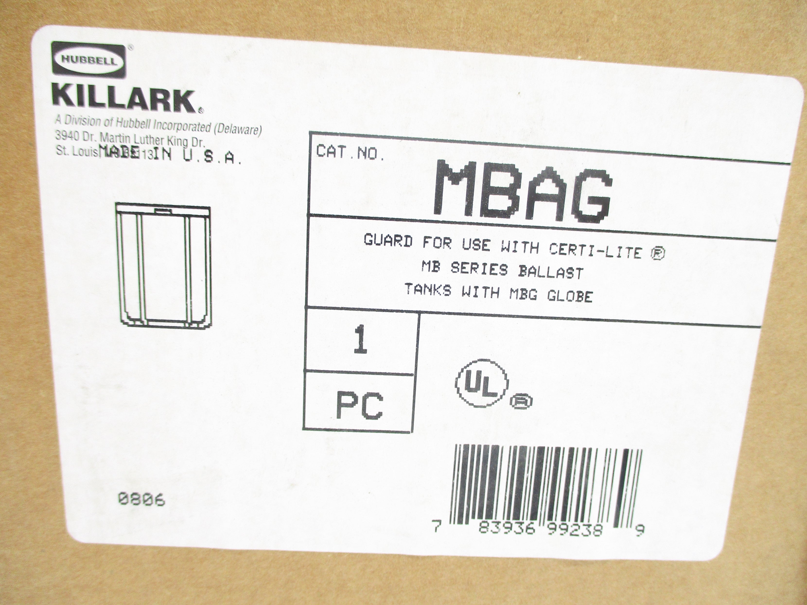 HUBBELL MBAG NSFS