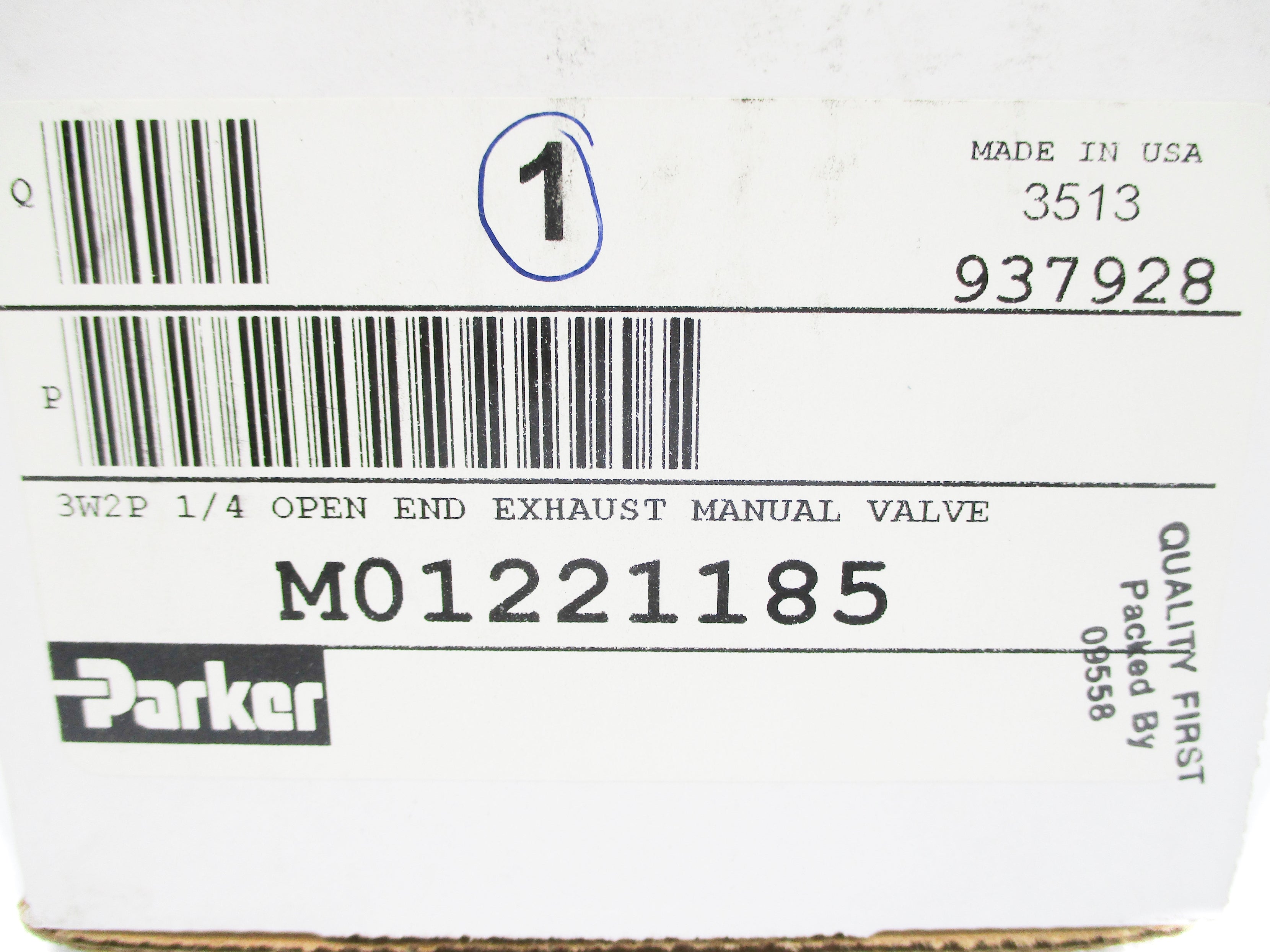 PARKER M01221185 225PSIG NSMP