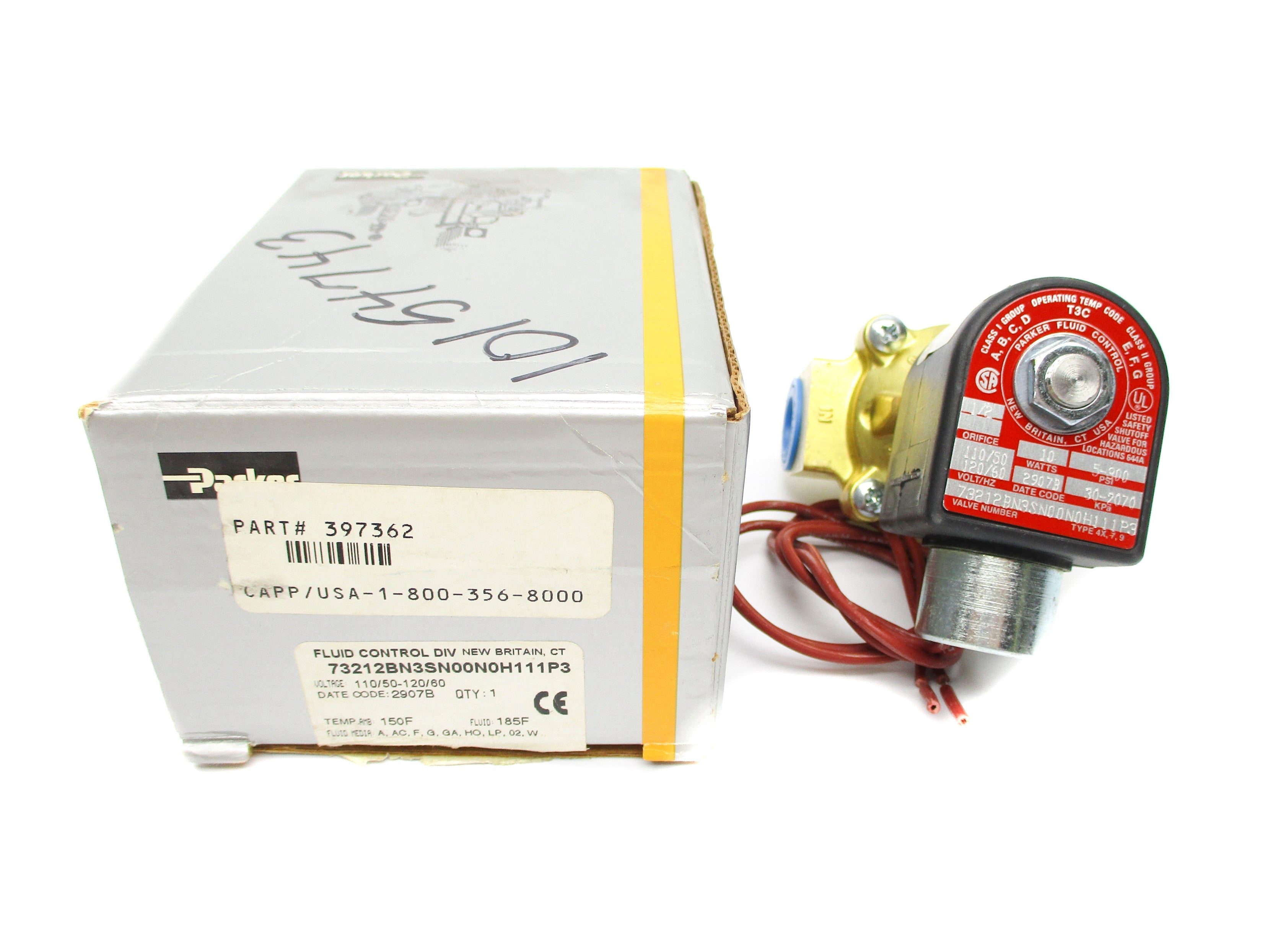 PARKER 73212BN3SN00N0H111P3 110/120V 5-300PSI NSMP