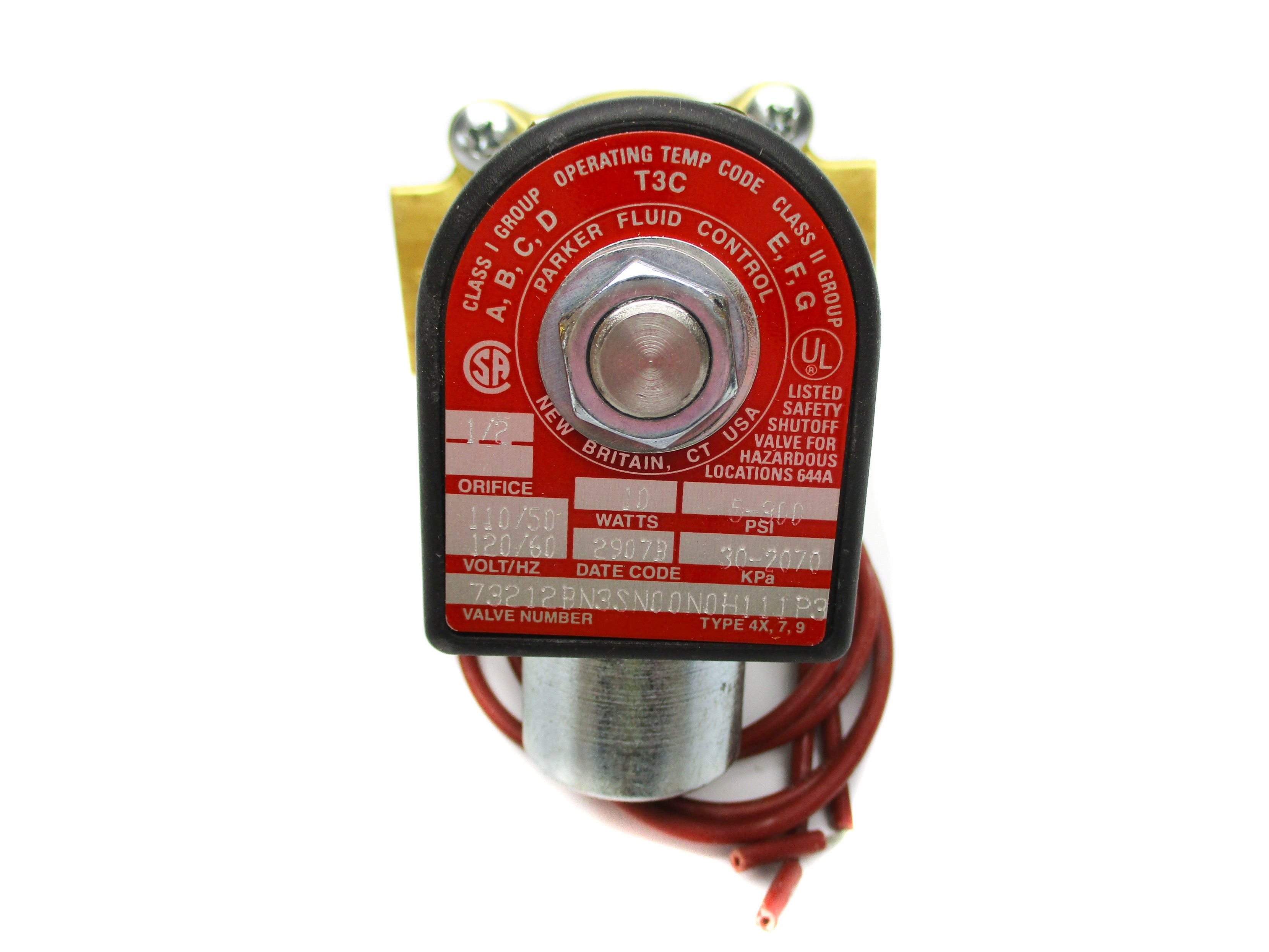 PARKER 73212BN3SN00N0H111P3 110/120V 5-300PSI NSMP