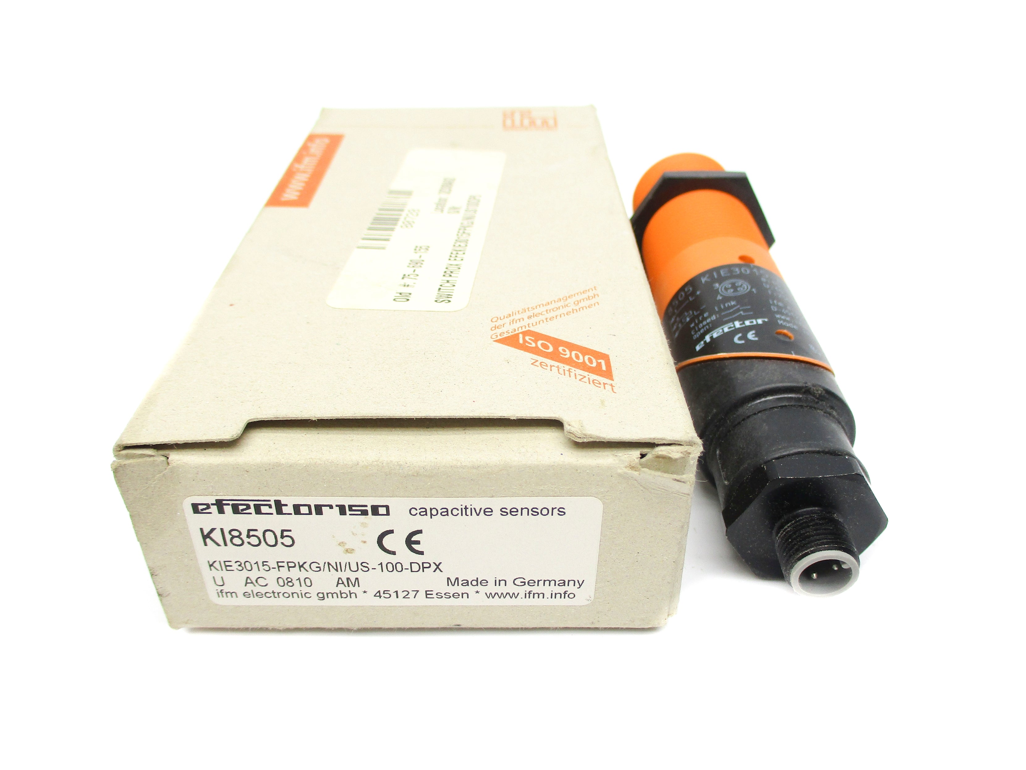 IFM EFECTOR KI8505 KIE3015-FPKG/NI/US-100-DPX NSMP
