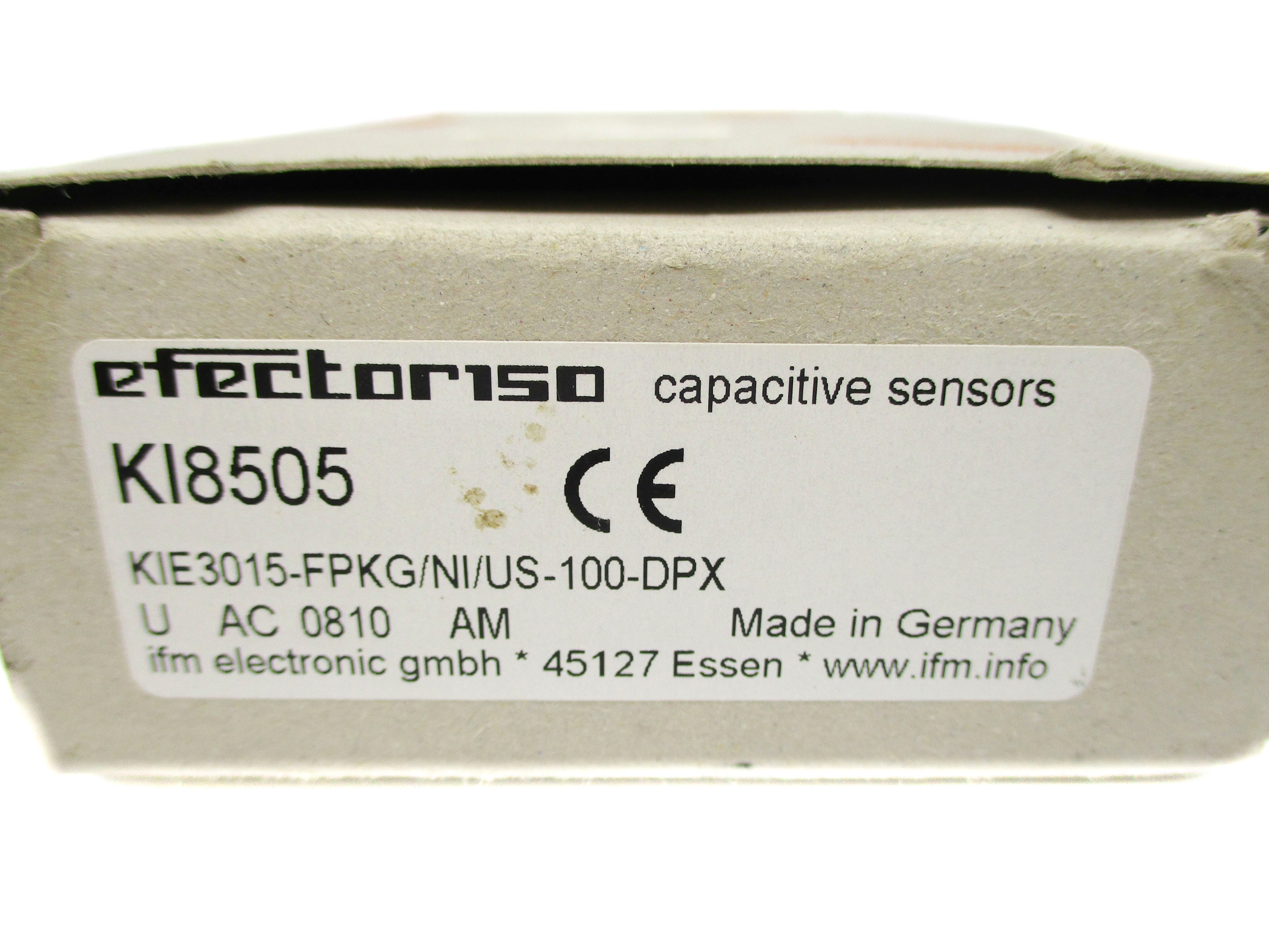 IFM EFECTOR KI8505 KIE3015-FPKG/NI/US-100-DPX NSMP