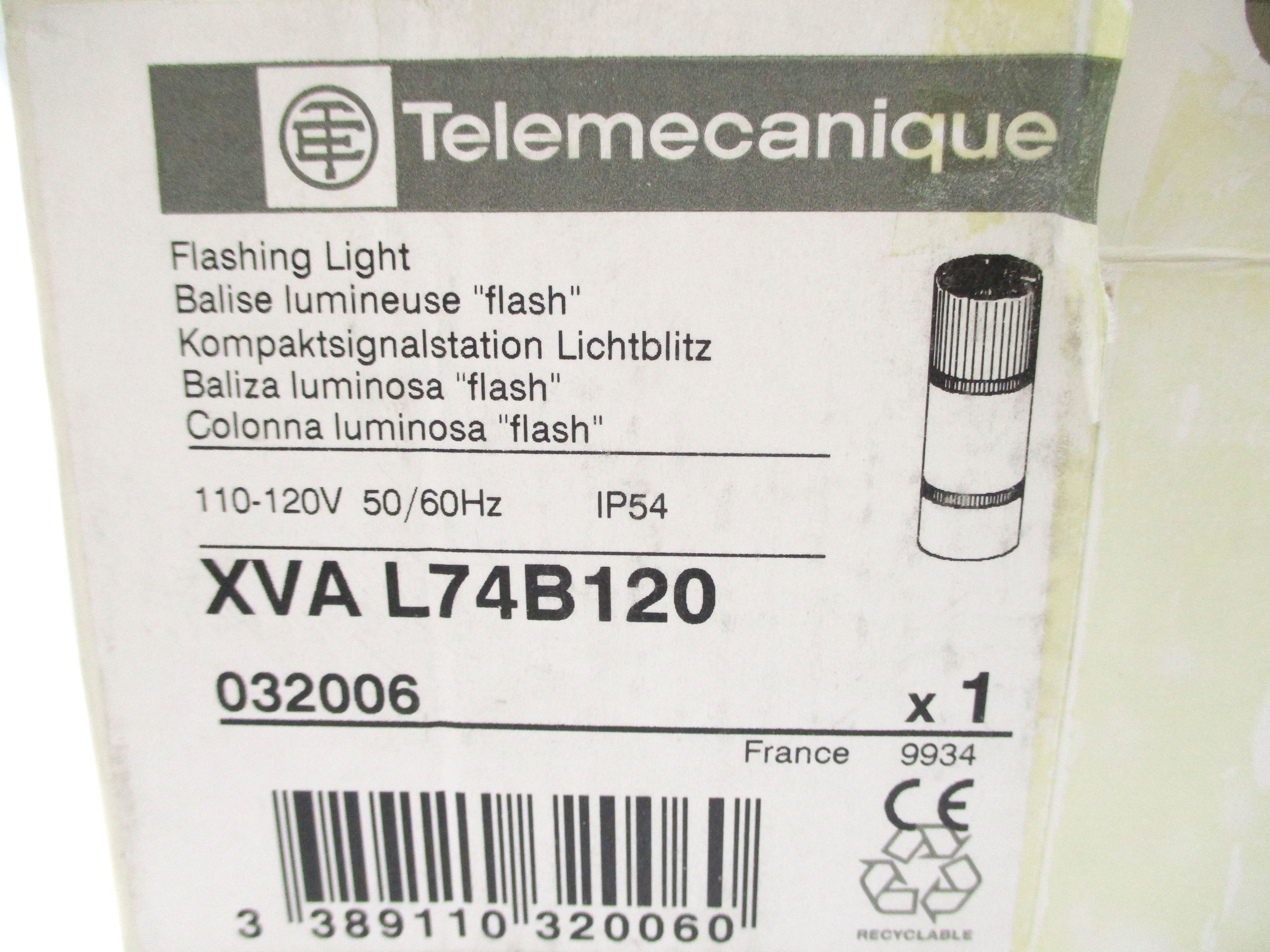 TELEMECANIQUE XVAL74B120 110-120V NSMP