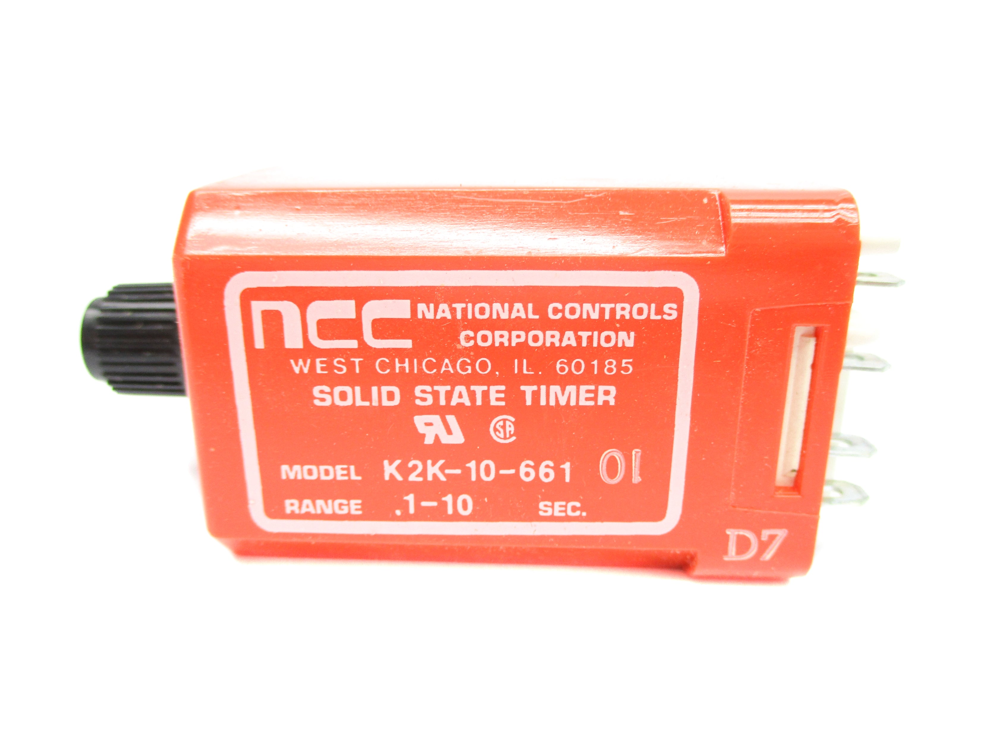 NCC K2K-00010-661 120VAC 10/6A NSMP