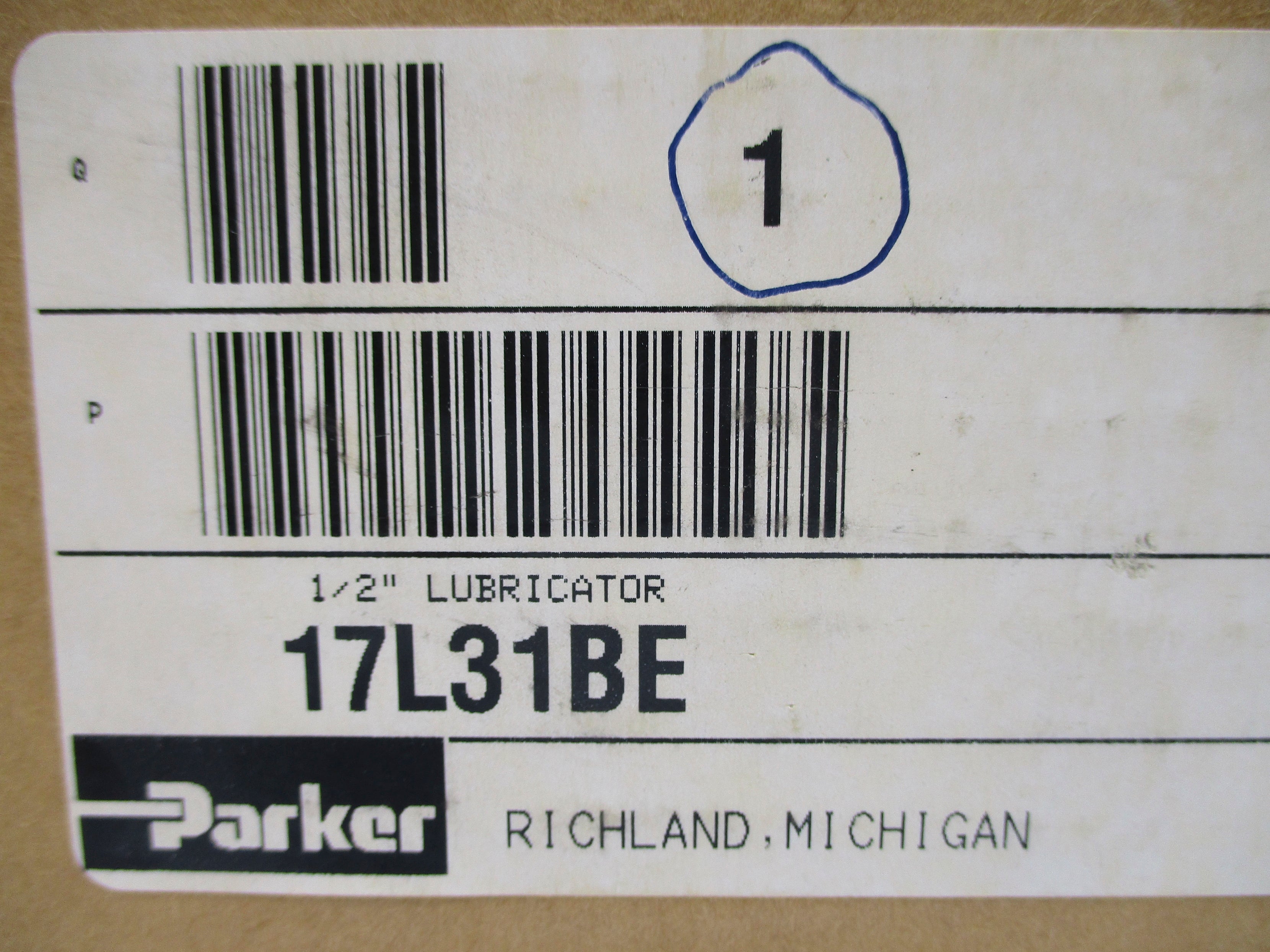 PARKER 17L31BE 150PSI NSMP