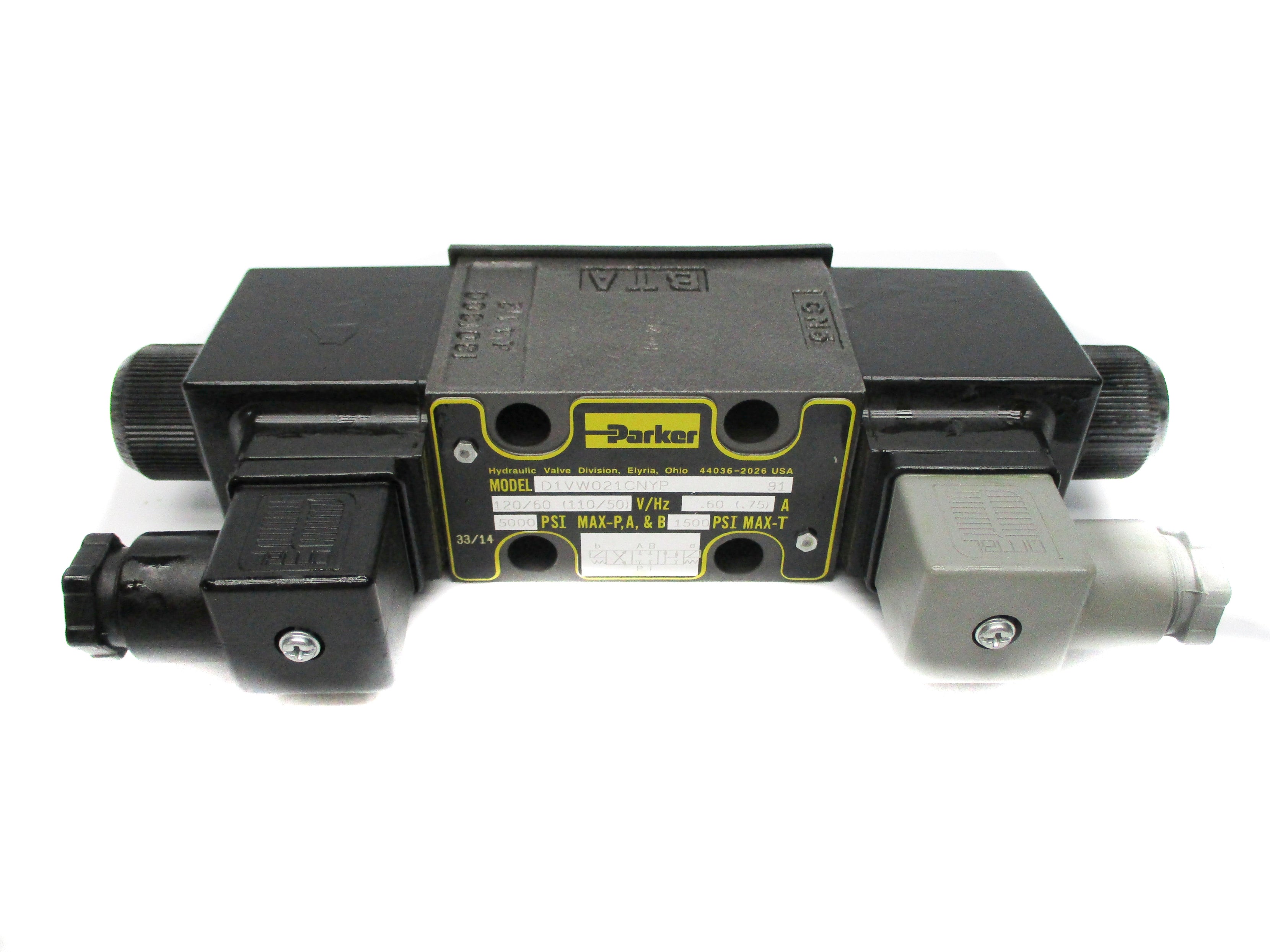 PARKER D1VW021CNYP 110/120V 5000PSI NSMP