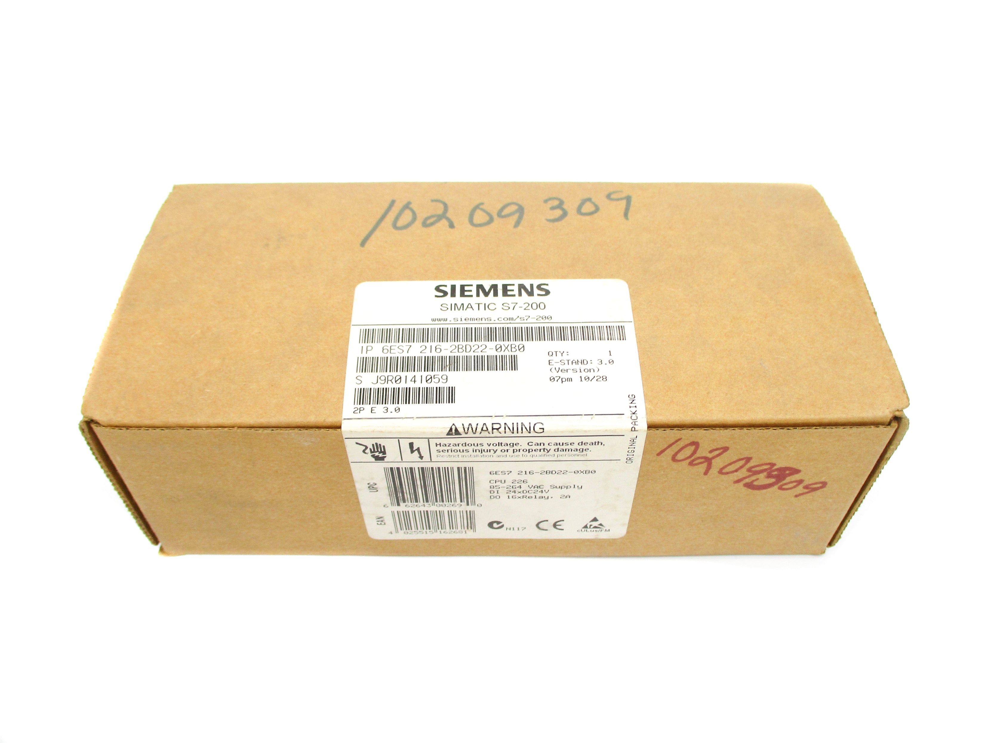 SIEMENS 6ES7216-2BD22-0XB0 NSFS