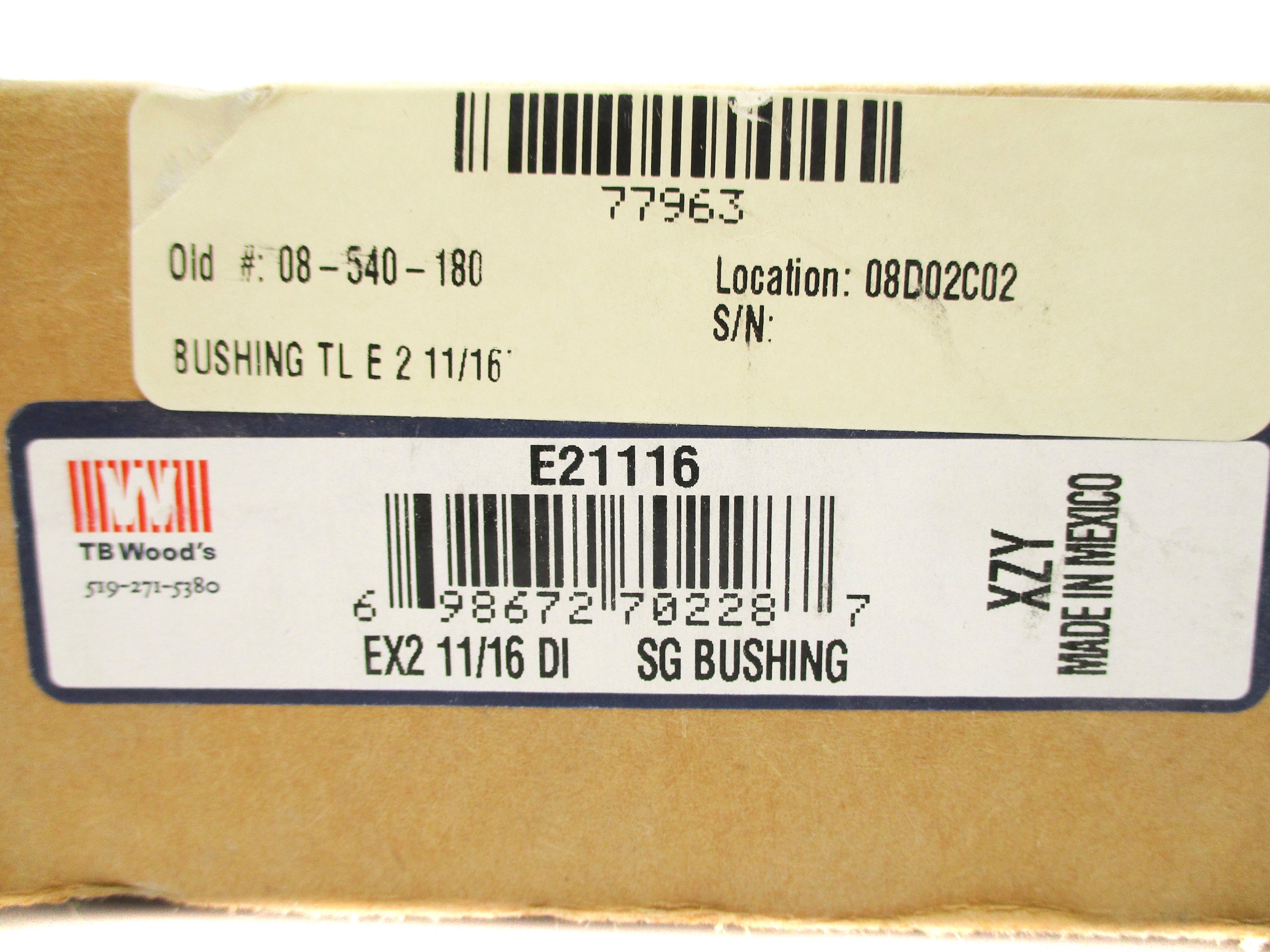 TB WOODS E21116 NSFS