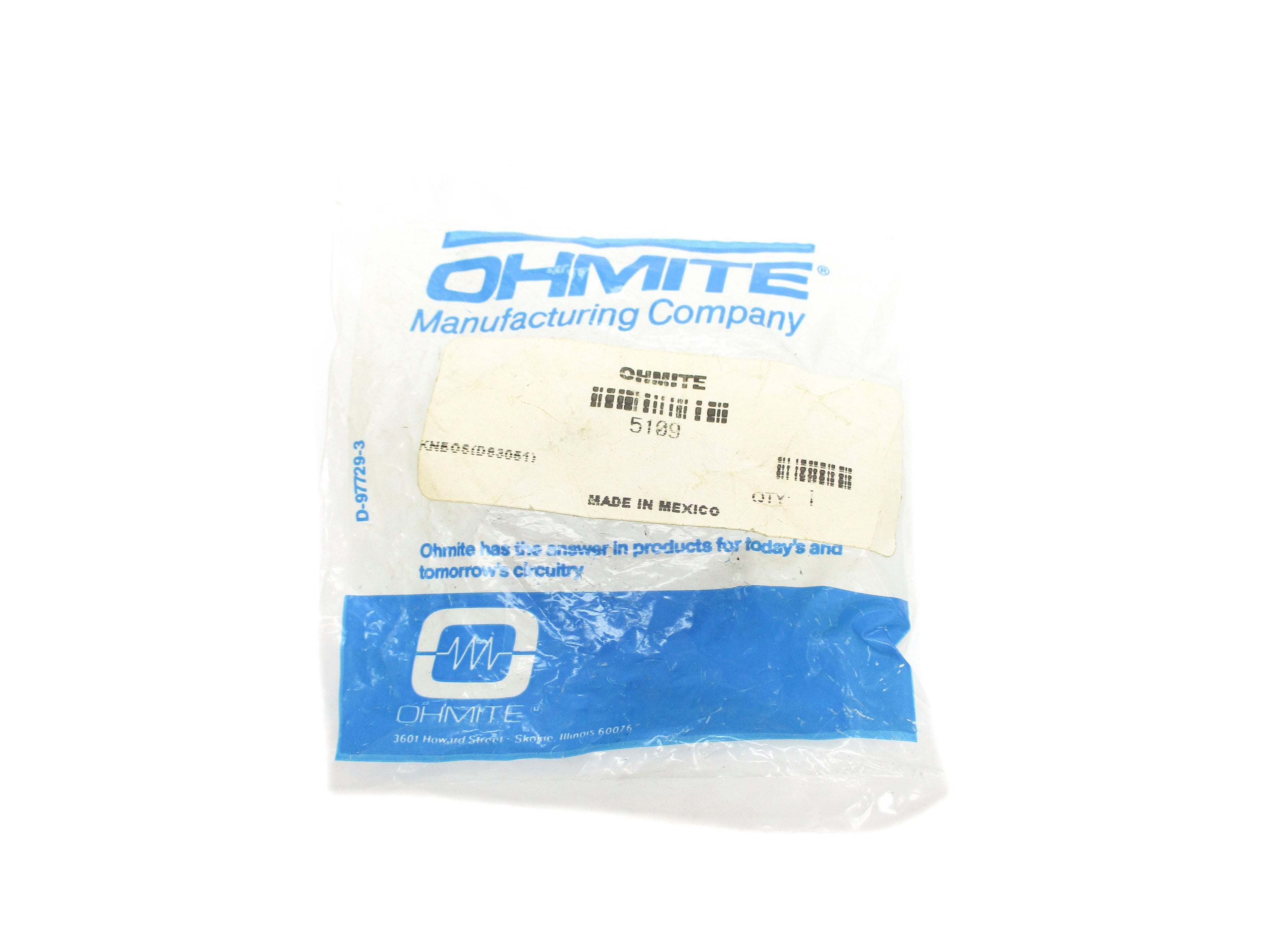 OHMITE 5109 NSMP