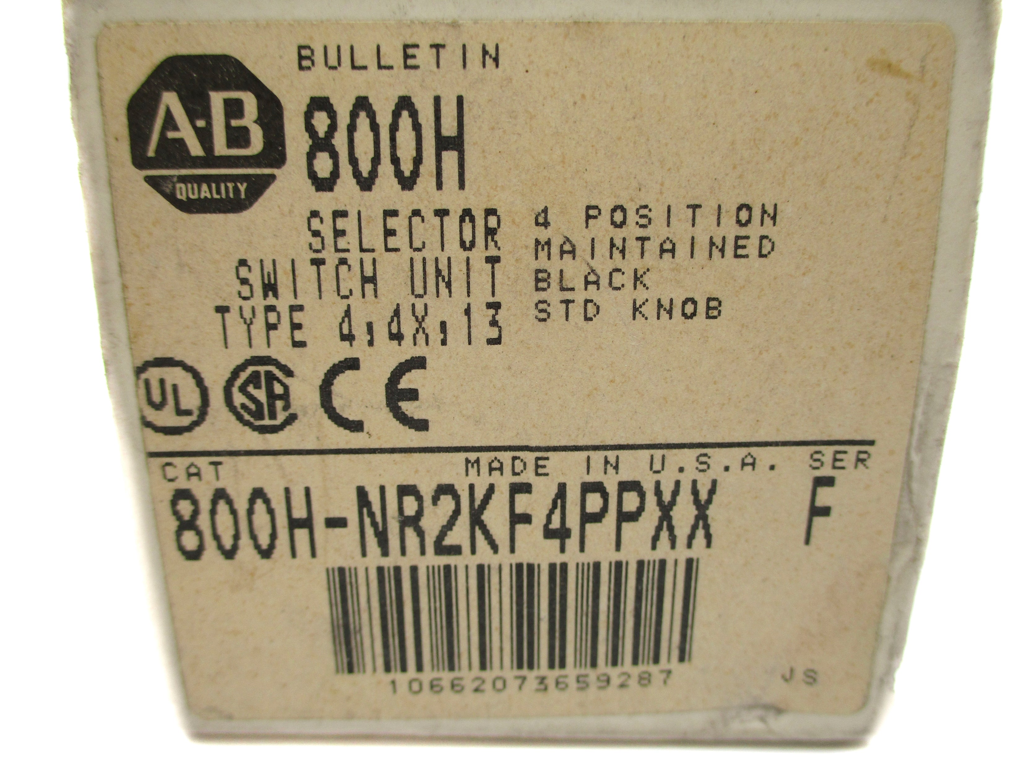 INDUSTRIAL SPARE PART 800H-NR2KF4PPXX SER. F (GY/BL) NSMP