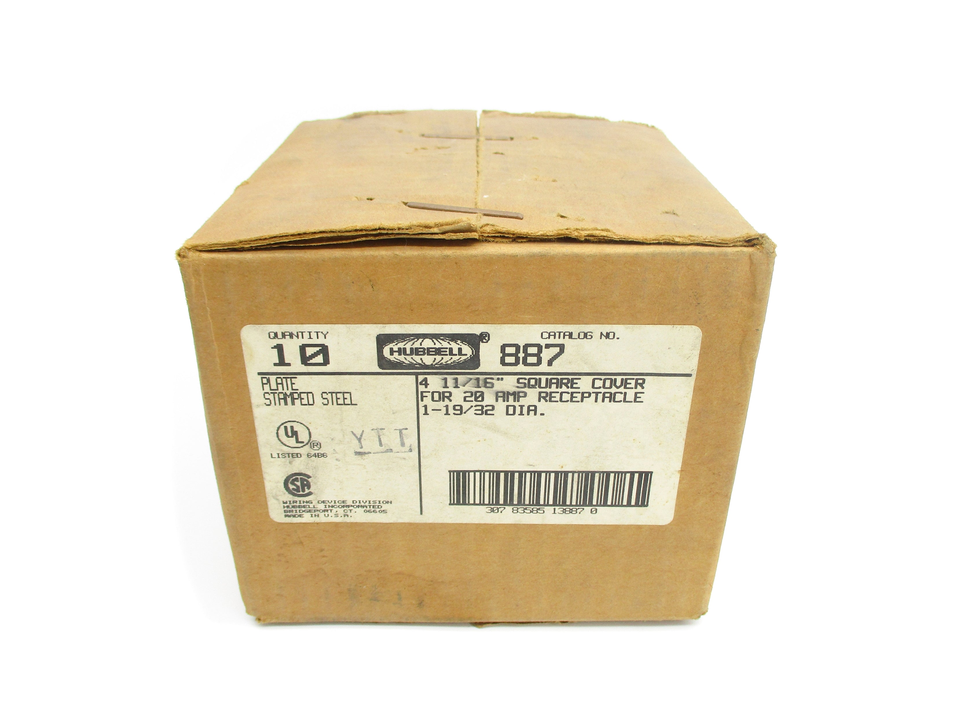 HUBBELL 887 4-11/16" (PKG OF 10) NSFS